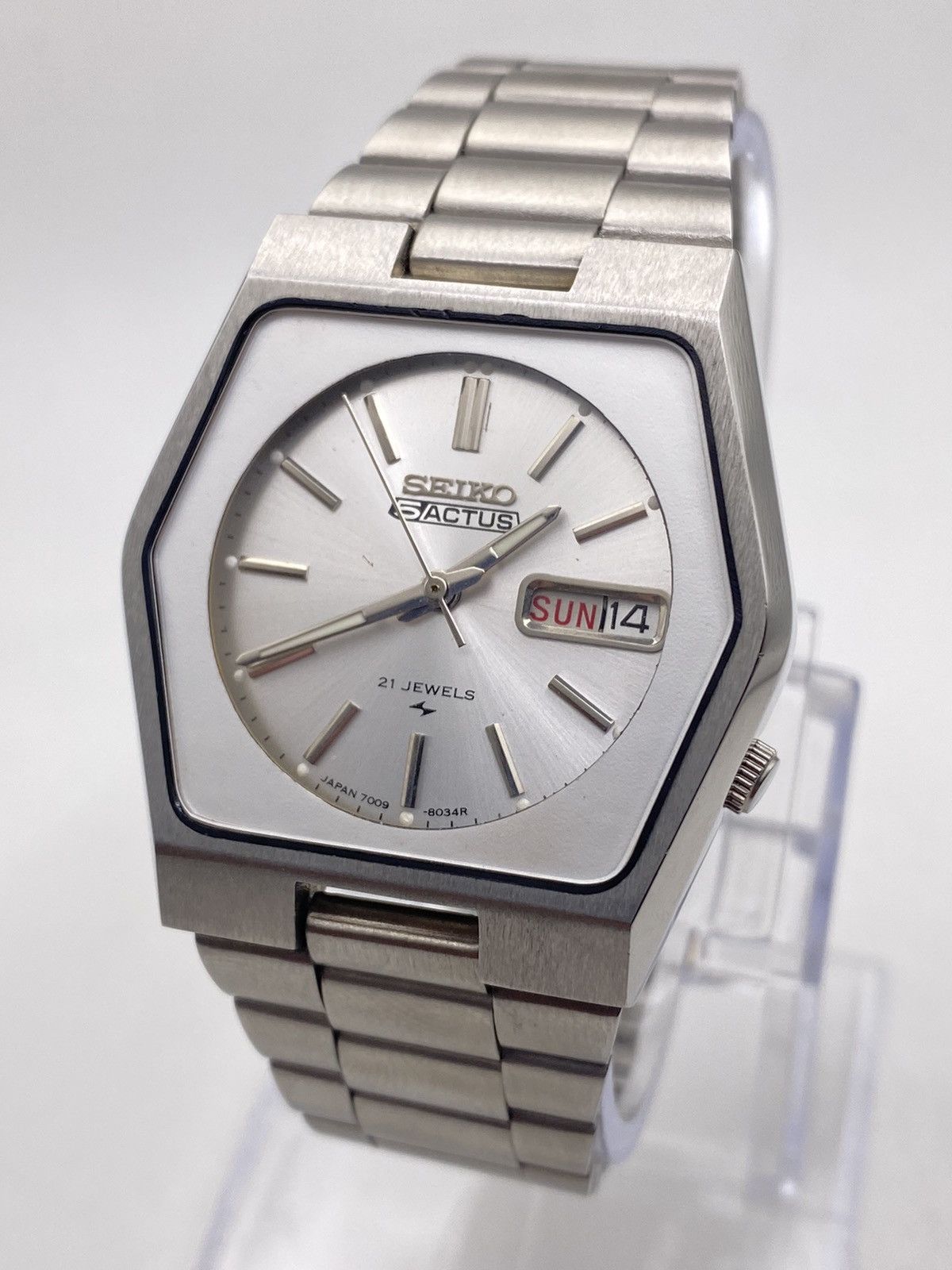 Seiko Seiko 5 Automatic Silver Dial Men’s Wristwatch 38mm Watch Size 38 - 6 Thumbnail