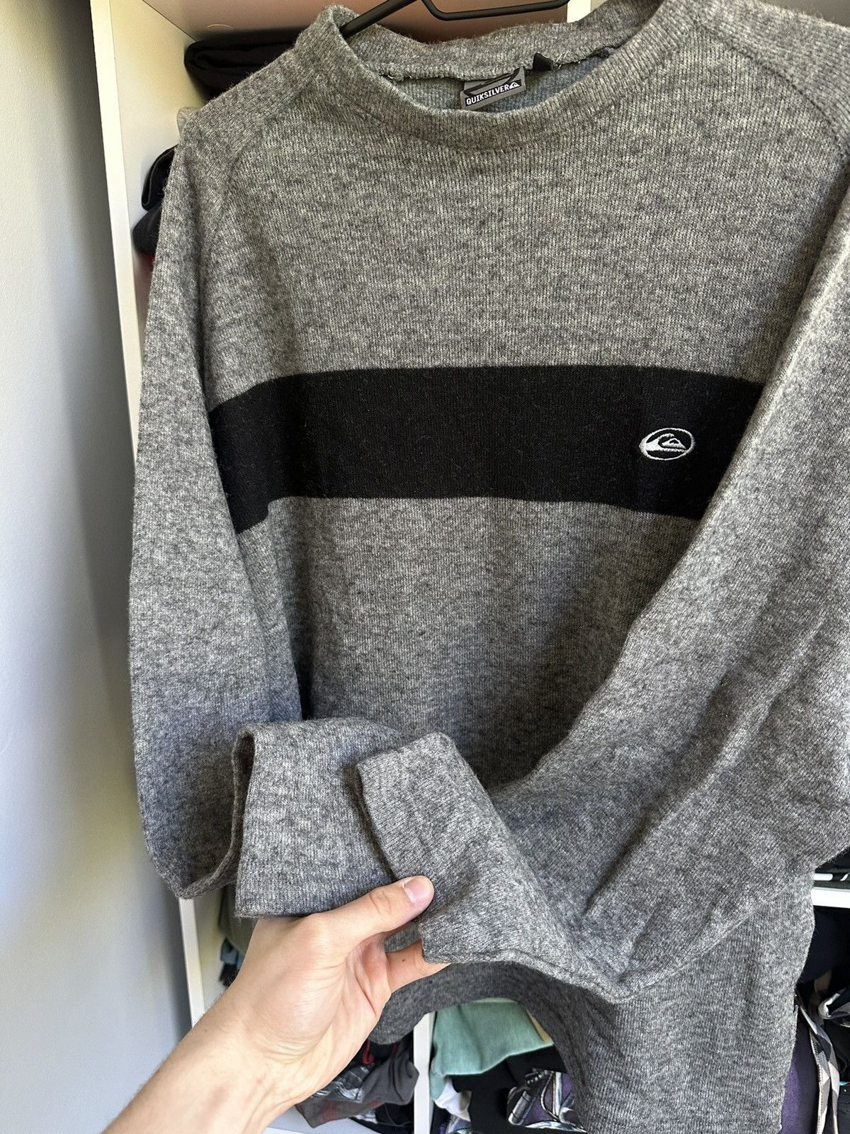 Quiksilver 🔥VINTAGE QUIKSILVER SURF STYLE WOOL SWEATER🔥 Size US M / EU 48-50 / 2 - 5 Thumbnail