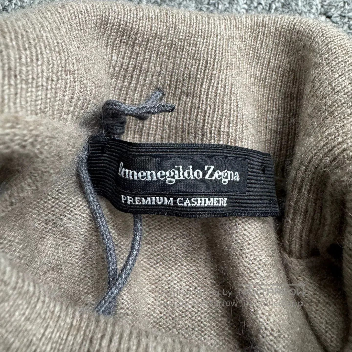 Ermenegildo Zegna Ermenegildo Zegna Lapel Cashmere Sweater. Size US XL / EU 56 / 4 - 2 Thumbnail