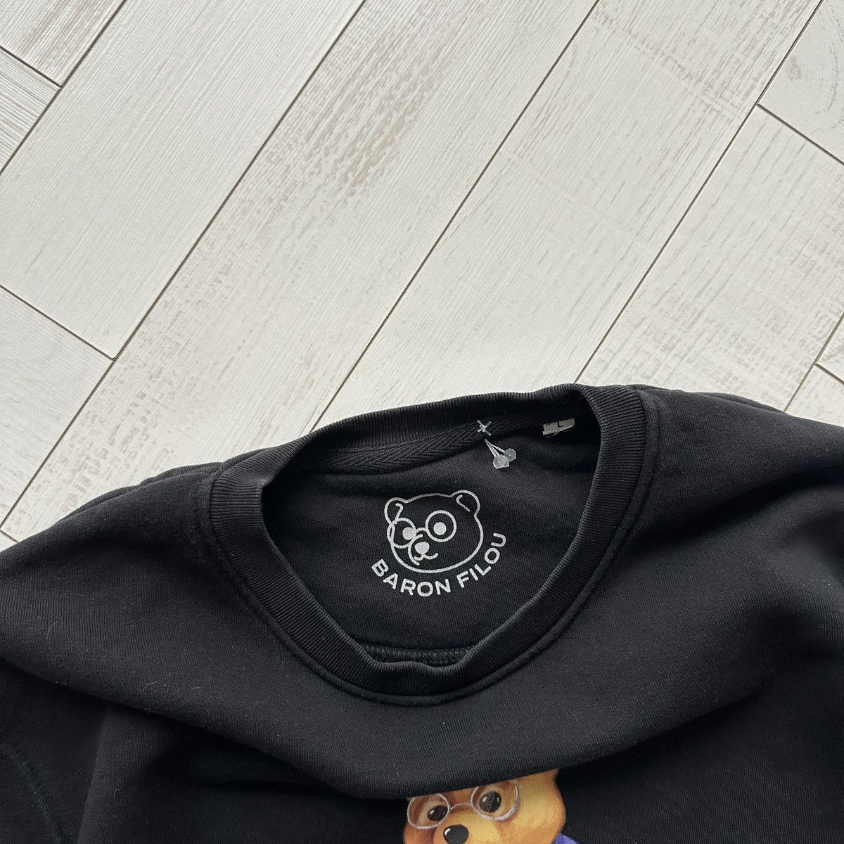 Other Baron Filou Old Money Bear black sweatshirt y2k rare Austria Size US L / EU 52-54 / 3 - 4 Thumbnail