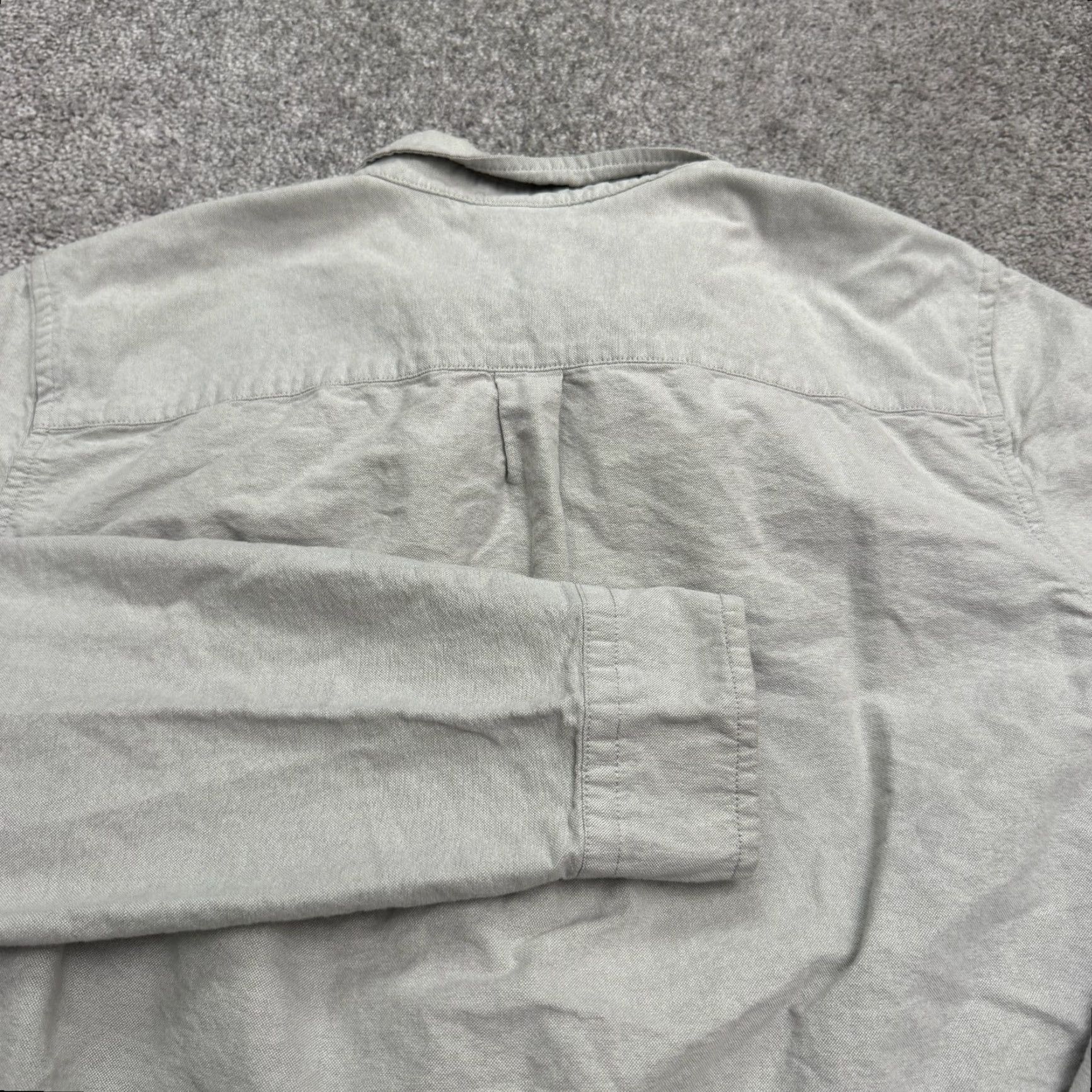 Oakley Oakley Shirt Mens M Gray Button-Down Long Sleeve Cotton Oxford Classic, Outdoor, Preppy, Lightweight, Breathable, Pockets, Regular Fit Size US M / EU 48-50 / 2 - 5 Thumbnail