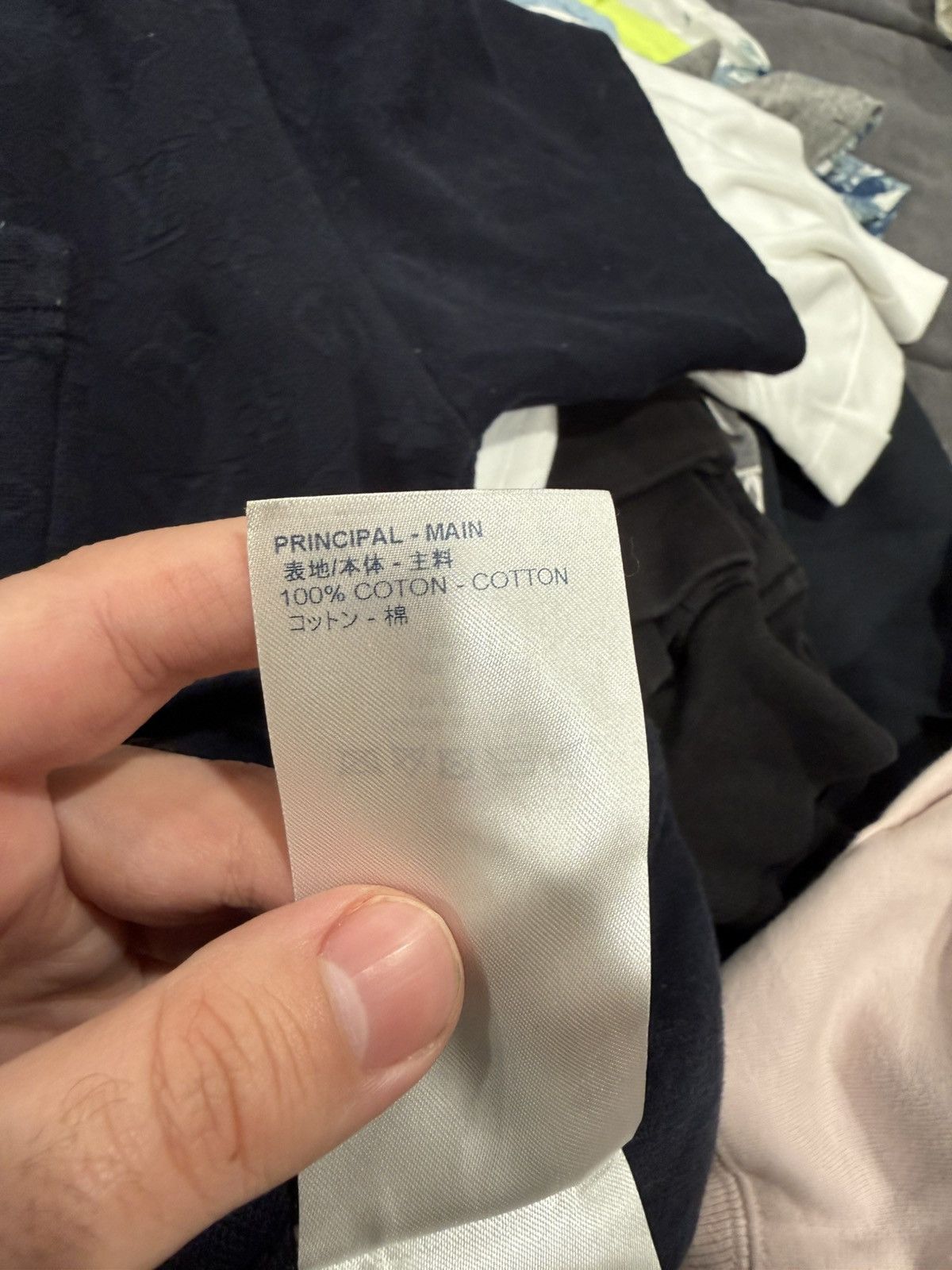 Louis Vuitton Louis Vuitton Navy Monogram Pocket Shirt Size US L / EU 52-54 / 3 - 8 Thumbnail
