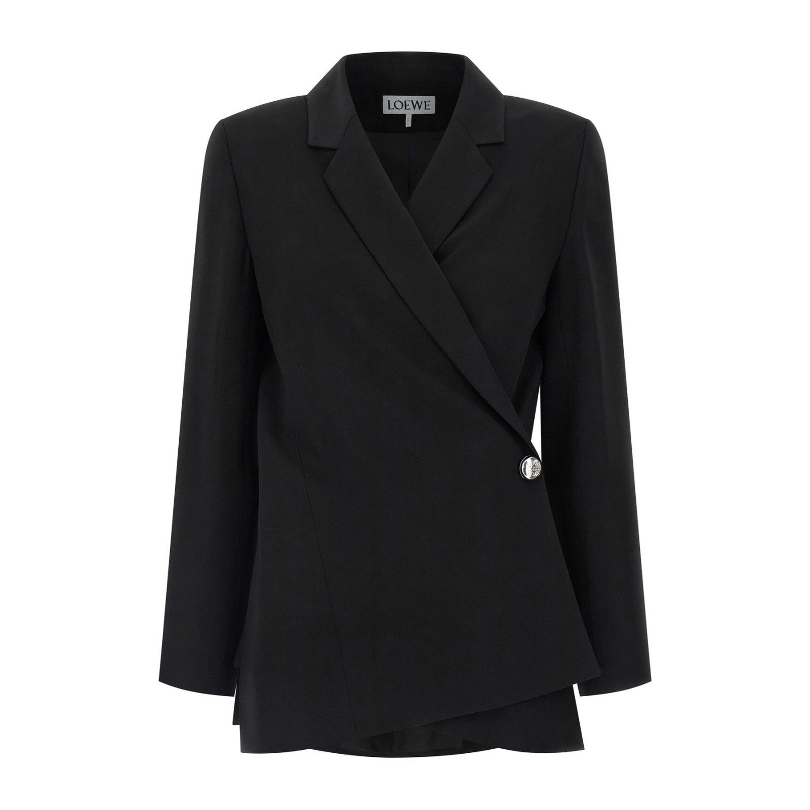 LOEWE Black Viscose Blazer New & Authentic (Women's size:FR