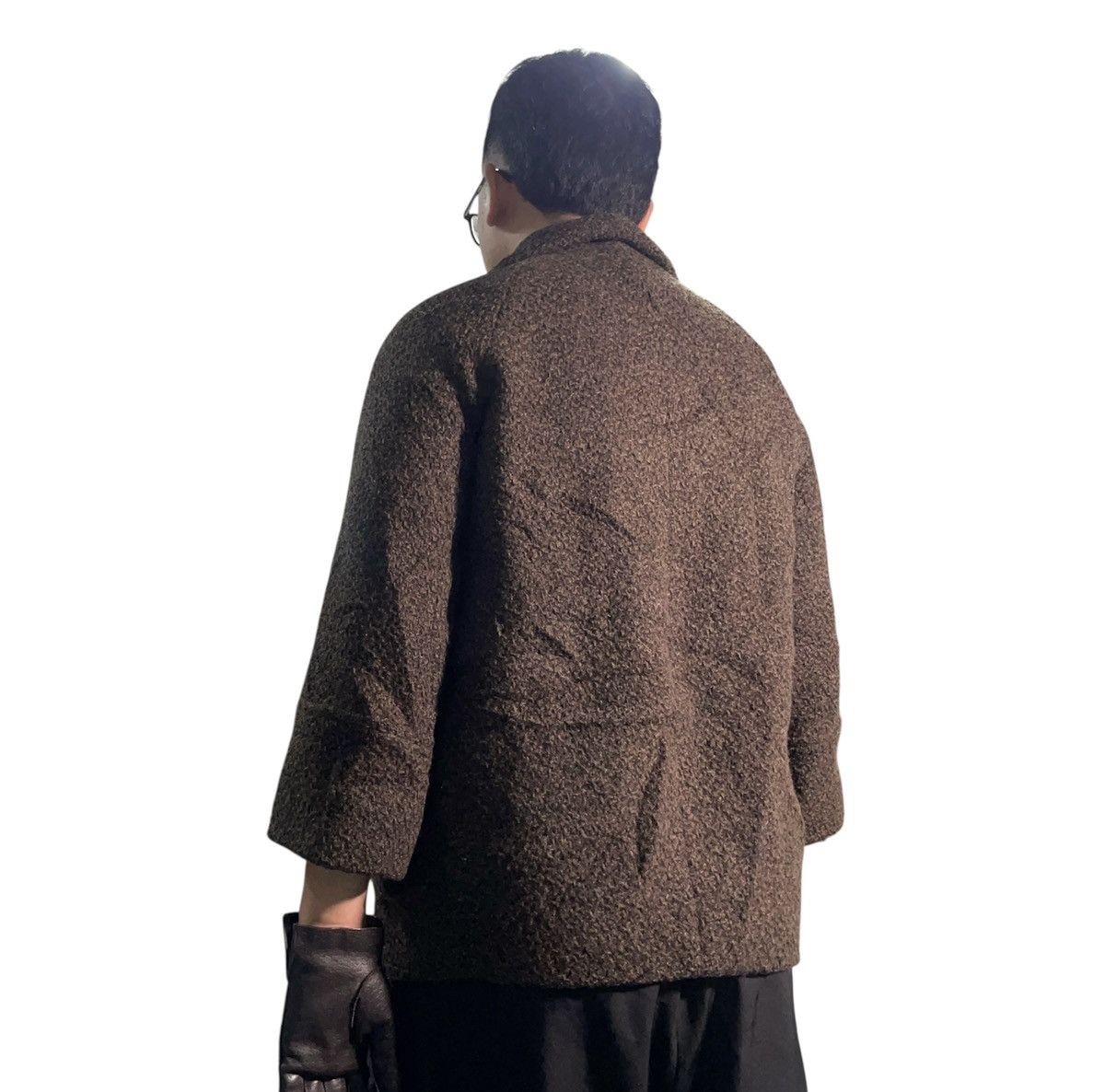 Blue Blue Japan 🇯🇵 Archive Blue Blue Japan Wool High Neck Coat Button Jacket Size US M / EU 48-50 / 2 - 5 Thumbnail
