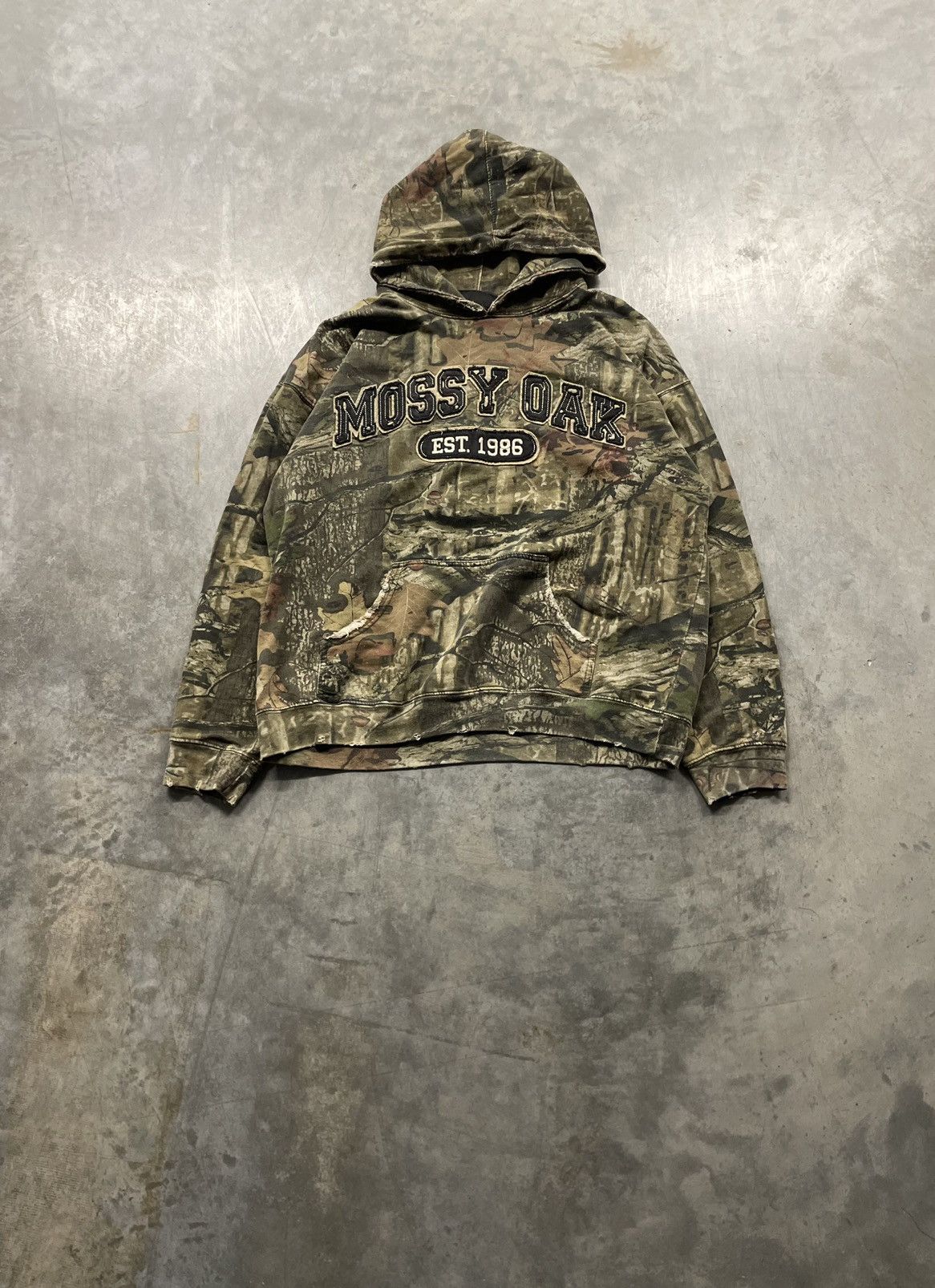 Vintage 1960s Fieldmaster Camo shops Zip Up Hooded Sweatshirt