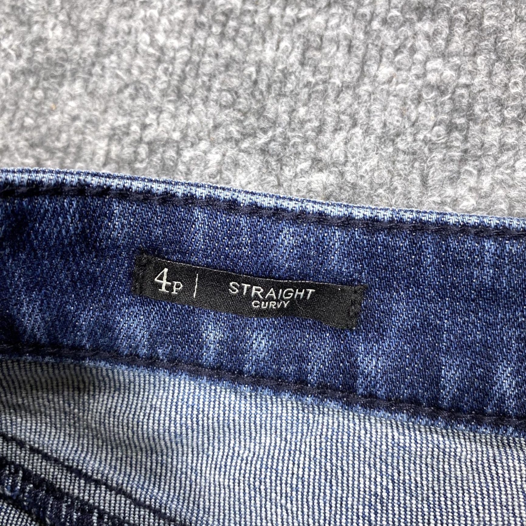 Talbots Talbots Jeans Womens 4P Blue Medium Wash Straight 5-Pocket Stretch Size 27" / US 4 / IT 40 - 4 Thumbnail