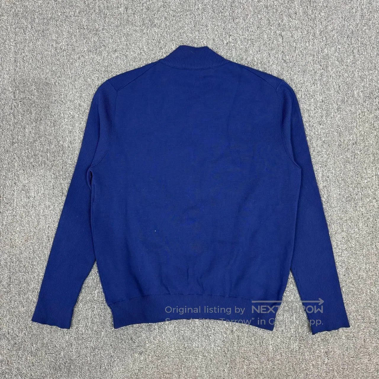 Versace Versace Men's Blue Zip Knit Jacket. Size US L / EU 52-54 / 3 - 2 Thumbnail