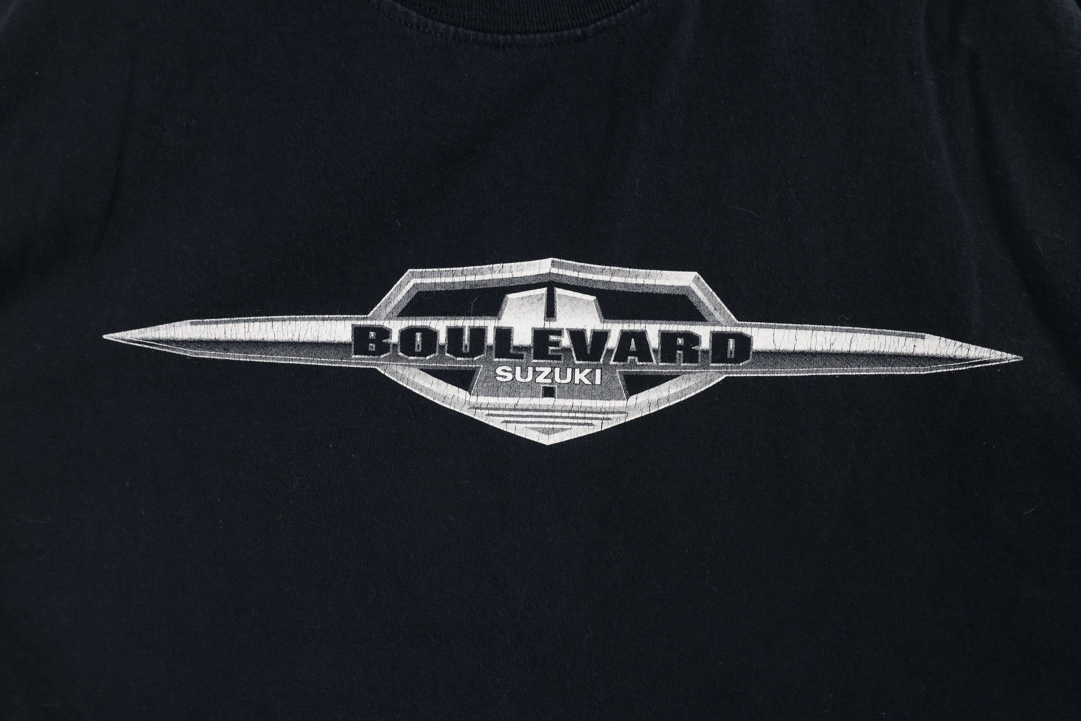 Vintage Vintage Boulevard Suzuki Spell Out Car Parts Racing T-Shirt Size US L / EU 52-54 / 3 - 5 Thumbnail