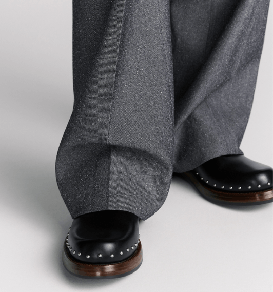 Dior o1w1db10426 3DE343 Carlo Derby Shoes in Black/Silver Size US 7 / EU 40 - 5 Thumbnail