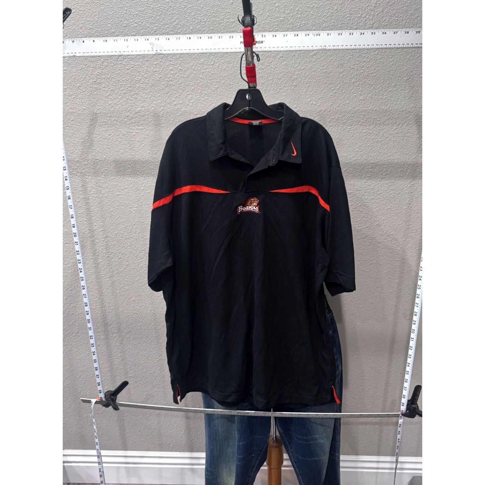 Nike Nike Oregon Beavers Embroidered POLO SHIRT XL Size US XL / EU 56 / 4 - 3 Thumbnail