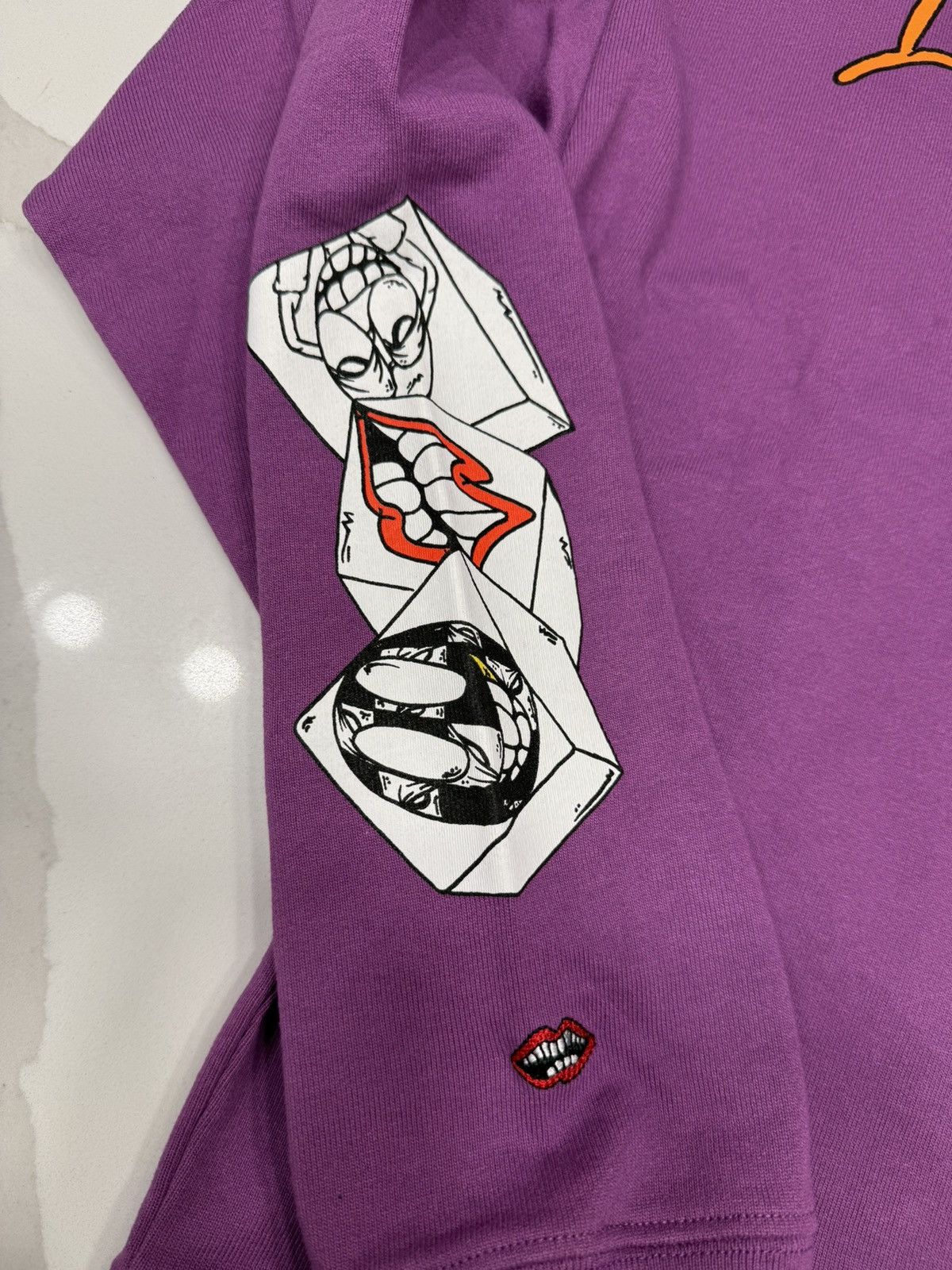 Chrome Hearts 🔥Chrome Hearts Mattyboy Purple Polo Shirt🔥 Size US S / EU 44-46 / 1 - 15 Thumbnail