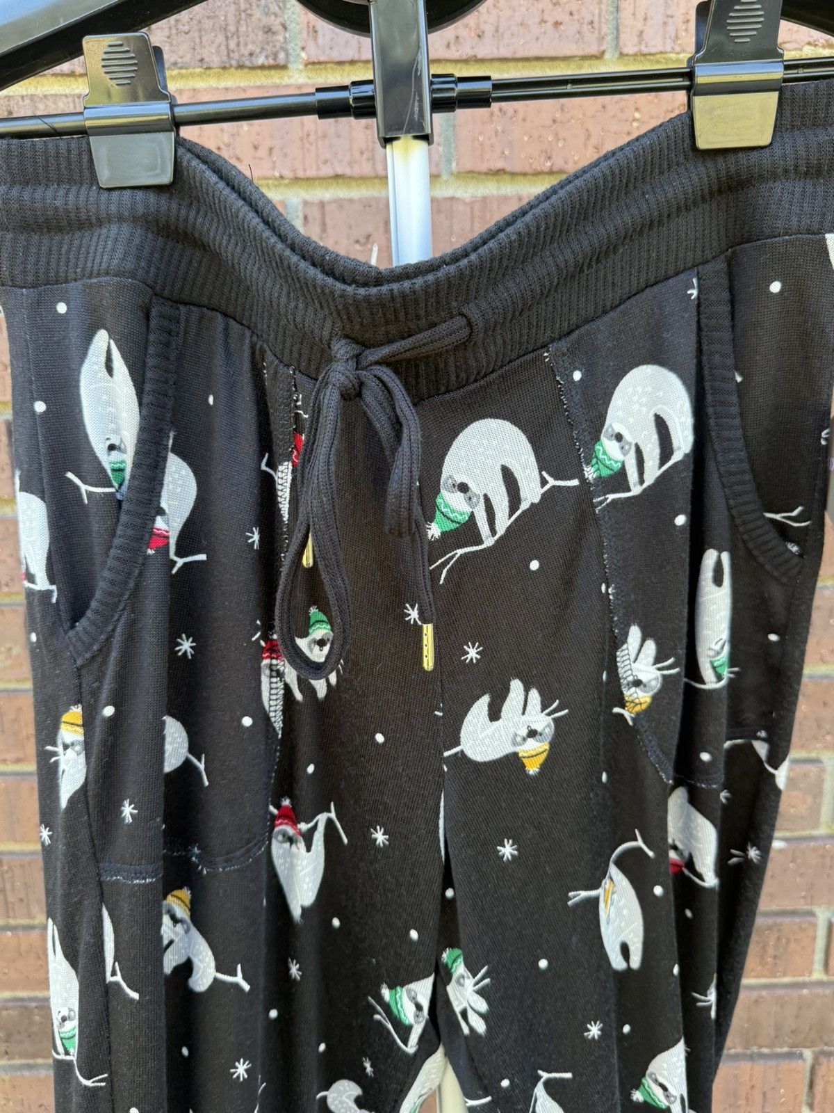Other Secret Treasures Sloth Womens Jogger Pajama Pants Size Small Size 27" / US 4 / IT 40 - 2 Thumbnail