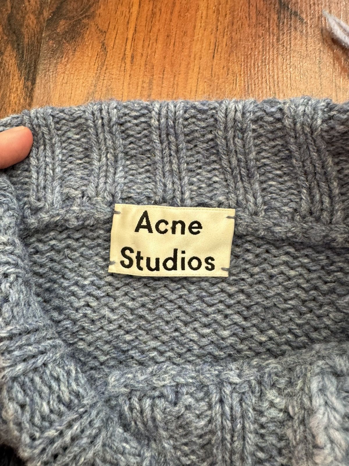 Acne Studios RARE GRAIL acne studios patchwork Ovira Asymetrical Knit XS Size US XS / EU 42 / 0 - 8 Thumbnail
