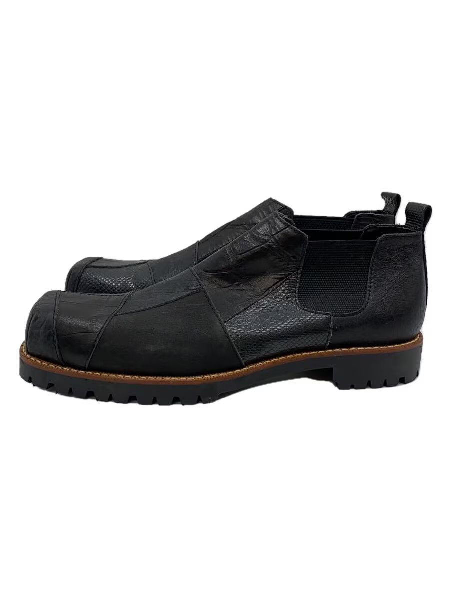 Comme des Garcons × Comme des Garcons Homme Plus Patchwork Reconstructed Leather Boots Size US 8.5 / EU 41-42 - 1 Thumbnail
