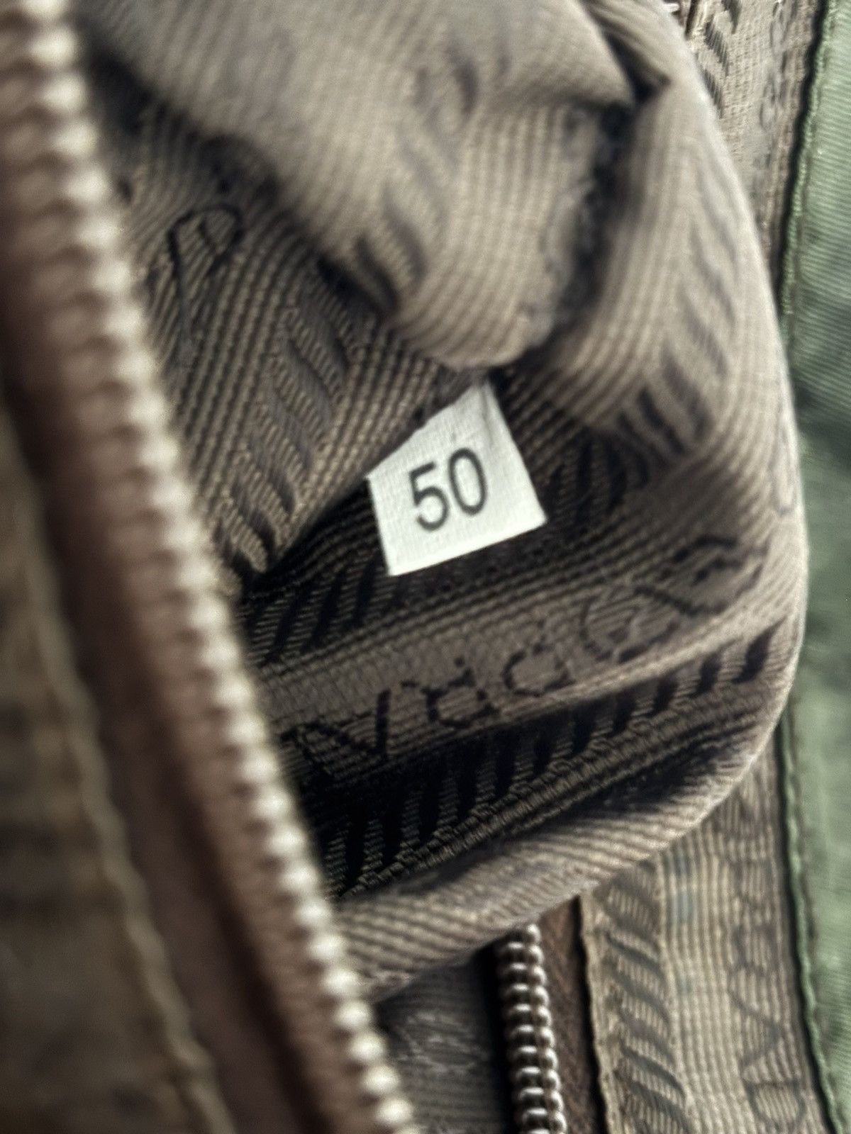 Prada PRADA Nylon Backpack Olive Green Bag Velo authentic Size ONE SIZE - 14 Thumbnail
