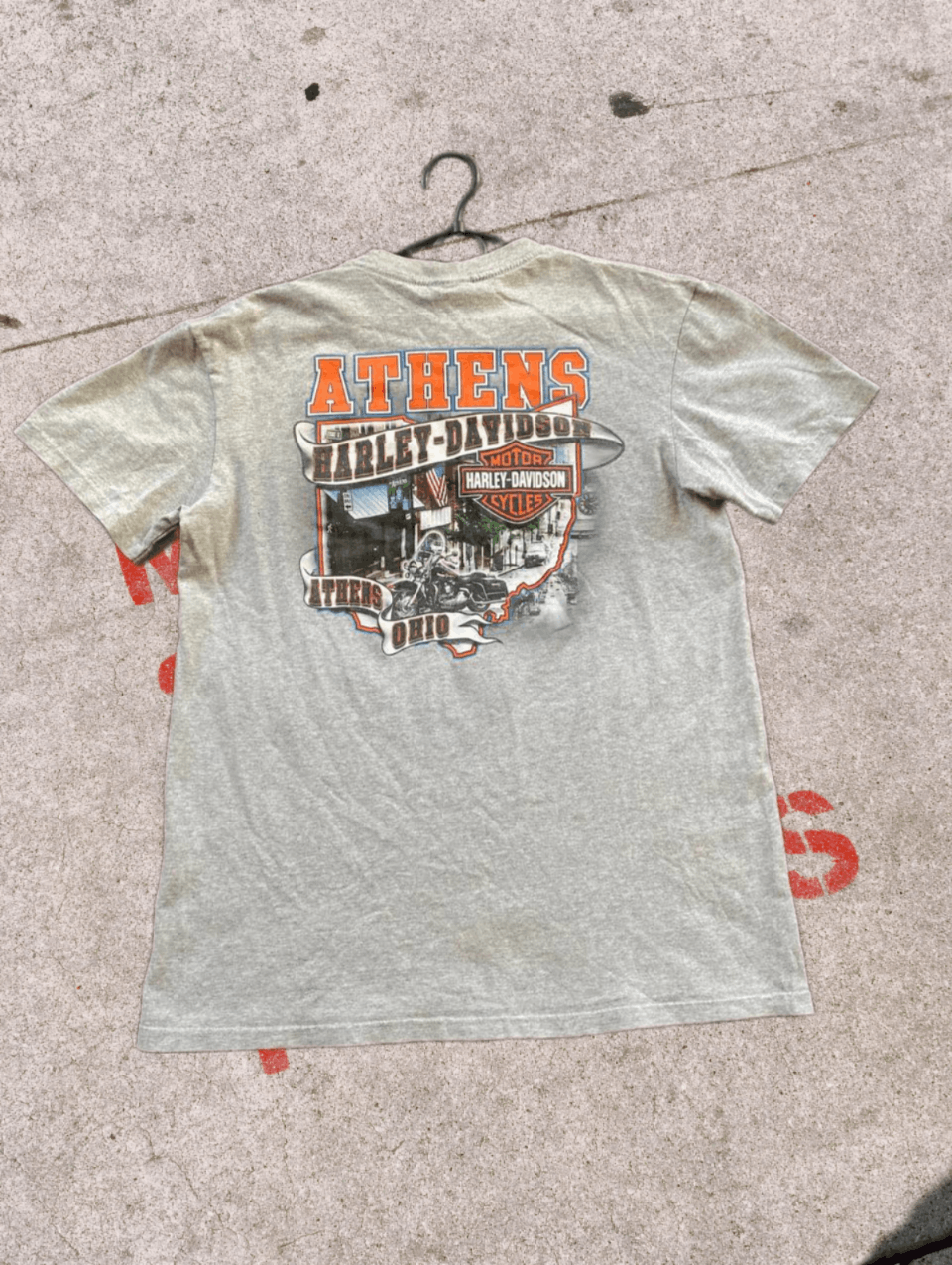Harley Davidson × Vintage Vintage Y2K Harley Davidson T-Shirt Rare Retro Size US S / EU 44-46 / 1 - 1 Thumbnail