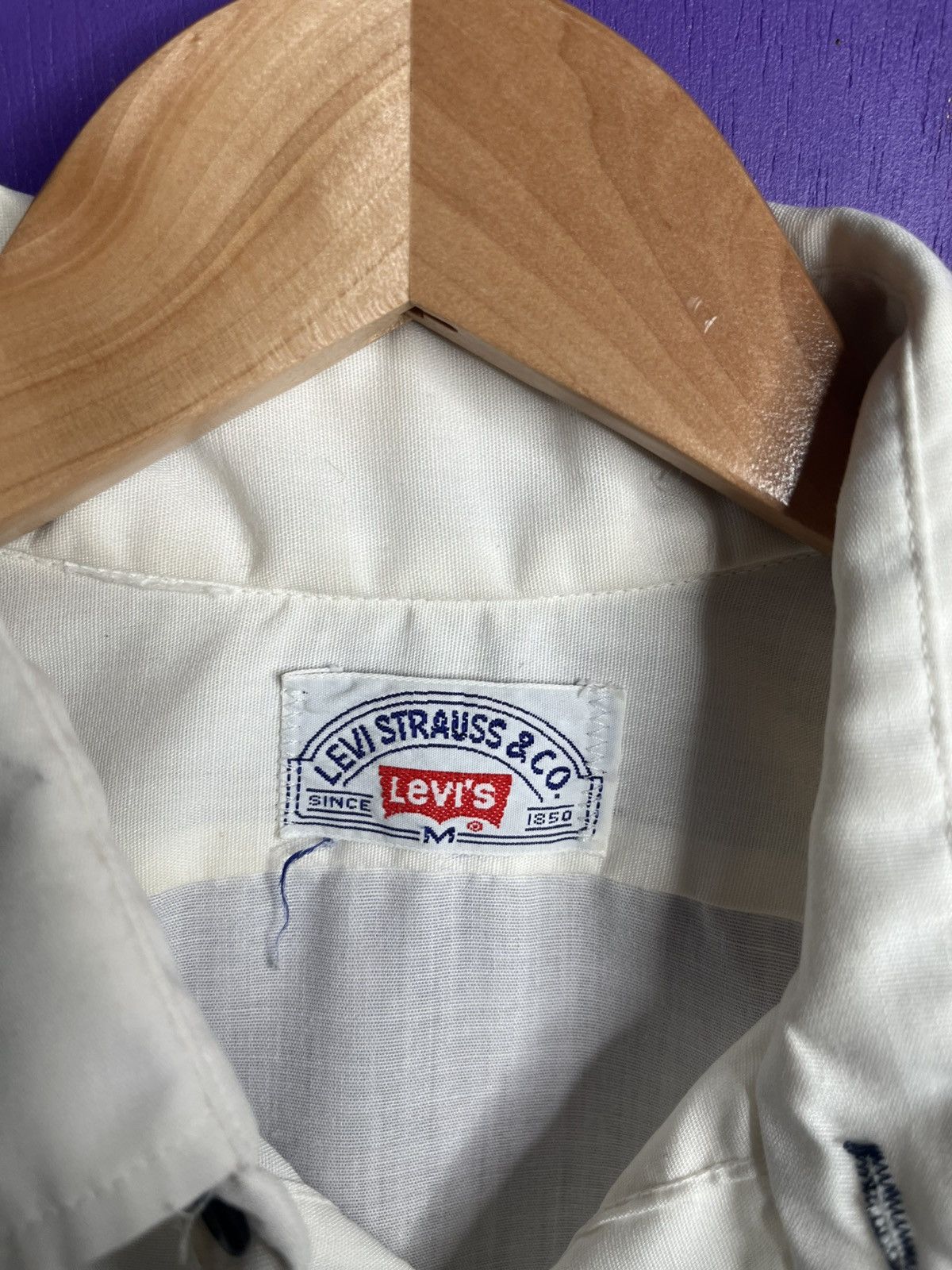Levi's × Vintage Vintage 80s Levi’s Strauss western button up Size US L / EU 52-54 / 3 - 4 Thumbnail