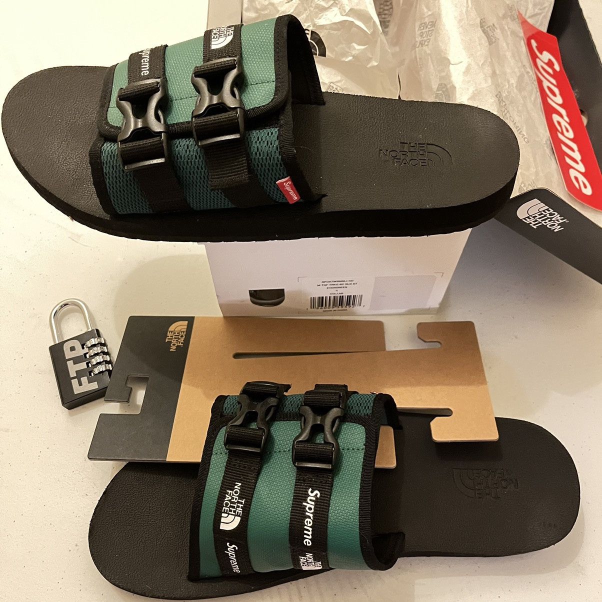 Supreme The North Face Trekking Sandal - Size 8 Black New