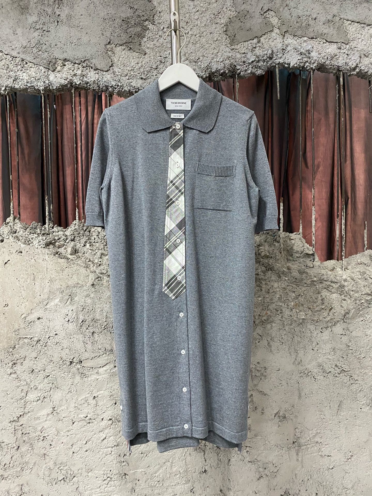 Thom Browne Thom Browne Knit Brown T-Shirt L Women Size L / US 10 / IT 46 - 1 Thumbnail