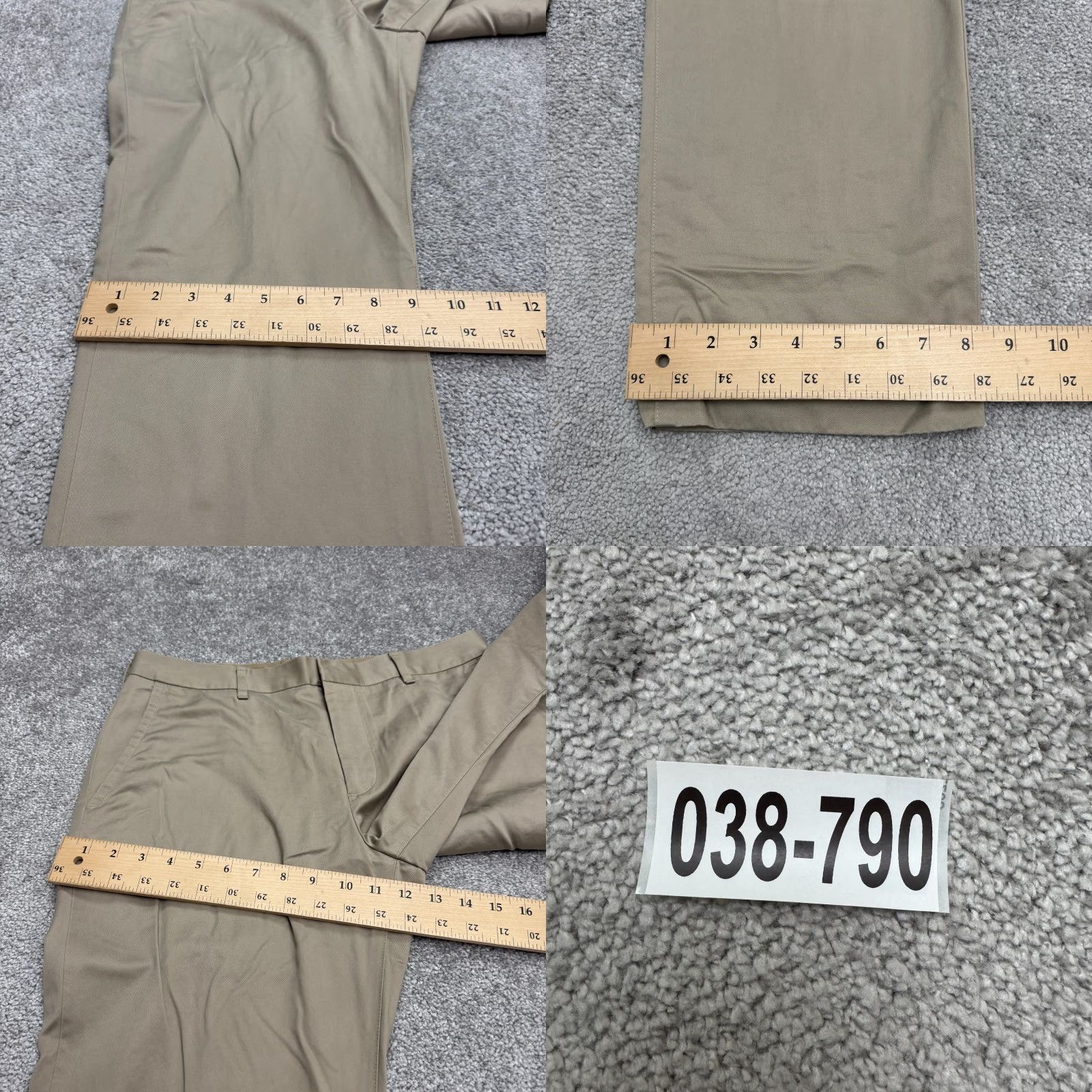Bonobos Bonobos Pants Mens 33x32 Brown Straight Chino Khaki Wednesday Weekday Warrior Size US 33 - 9 Thumbnail