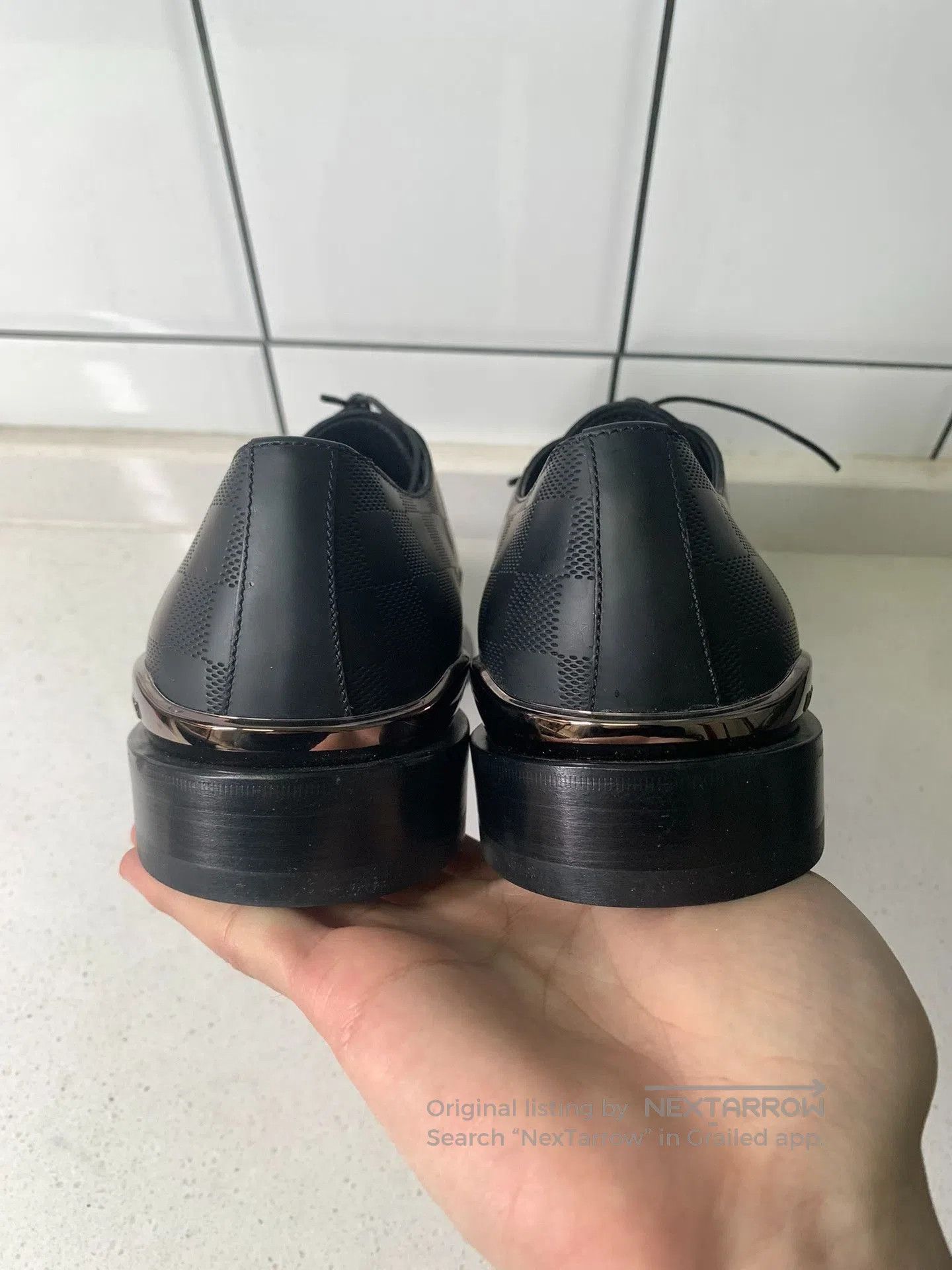 Louis Vuitton Louis Vuitton Damier Patent Leather Shoes. Size US 6.5 / EU 39-40 - 5 Thumbnail