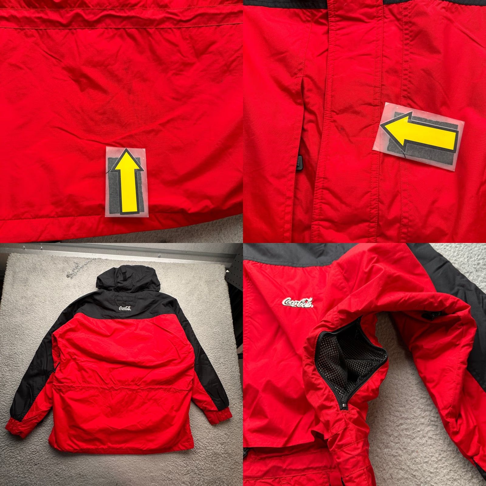 Vintage WearGuard Arctic Tundra Parka System 1436 Nylon Jacket Mens Large Coca Cola Red Nylon Parka Jacket Mens L Red Mockup Size US L / EU 52-54 / 3 - 8 Thumbnail