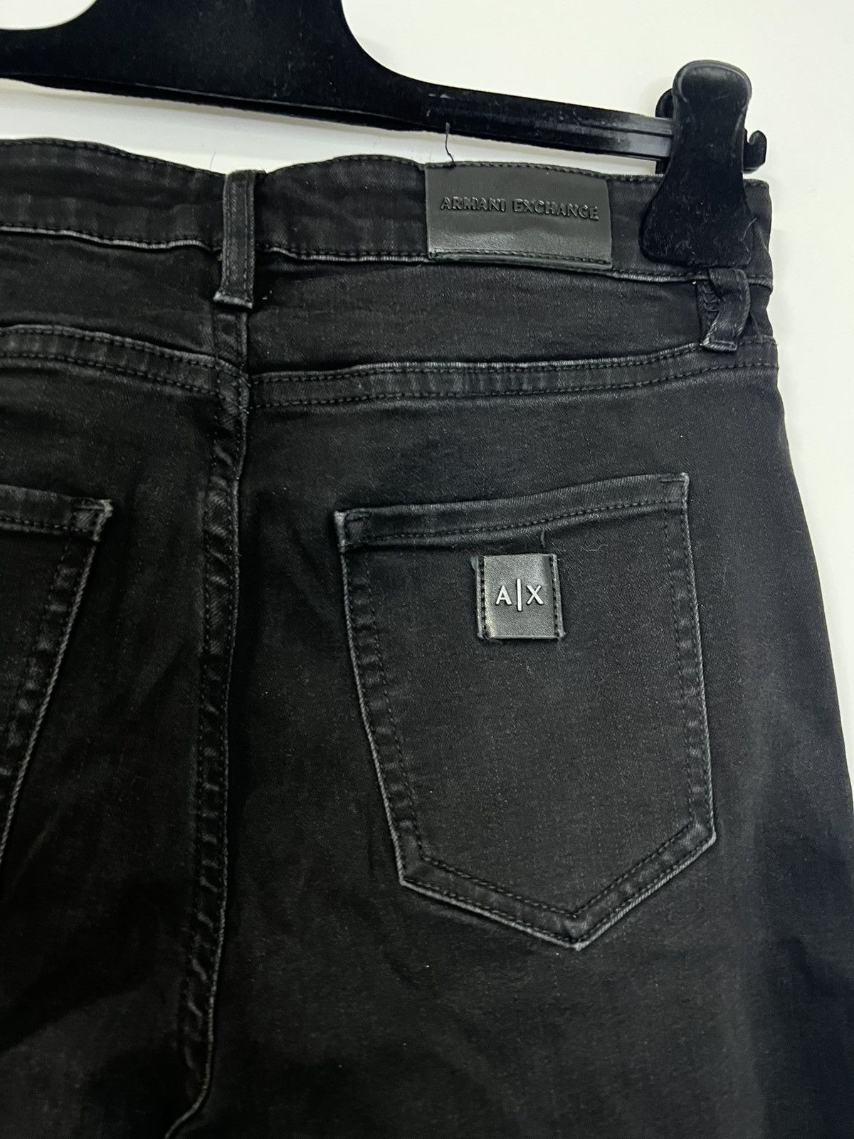 Armani Exchange Armani exchange black denim jeans s Size US 29 - 5 Thumbnail
