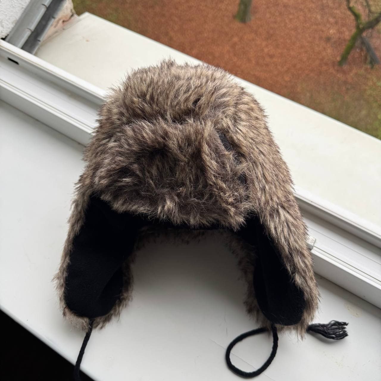Japanese Brand Real Fur Ushanka Winter Avantgarde Trapper Fuzzy Goth Hat Size ONE SIZE - 5 Thumbnail