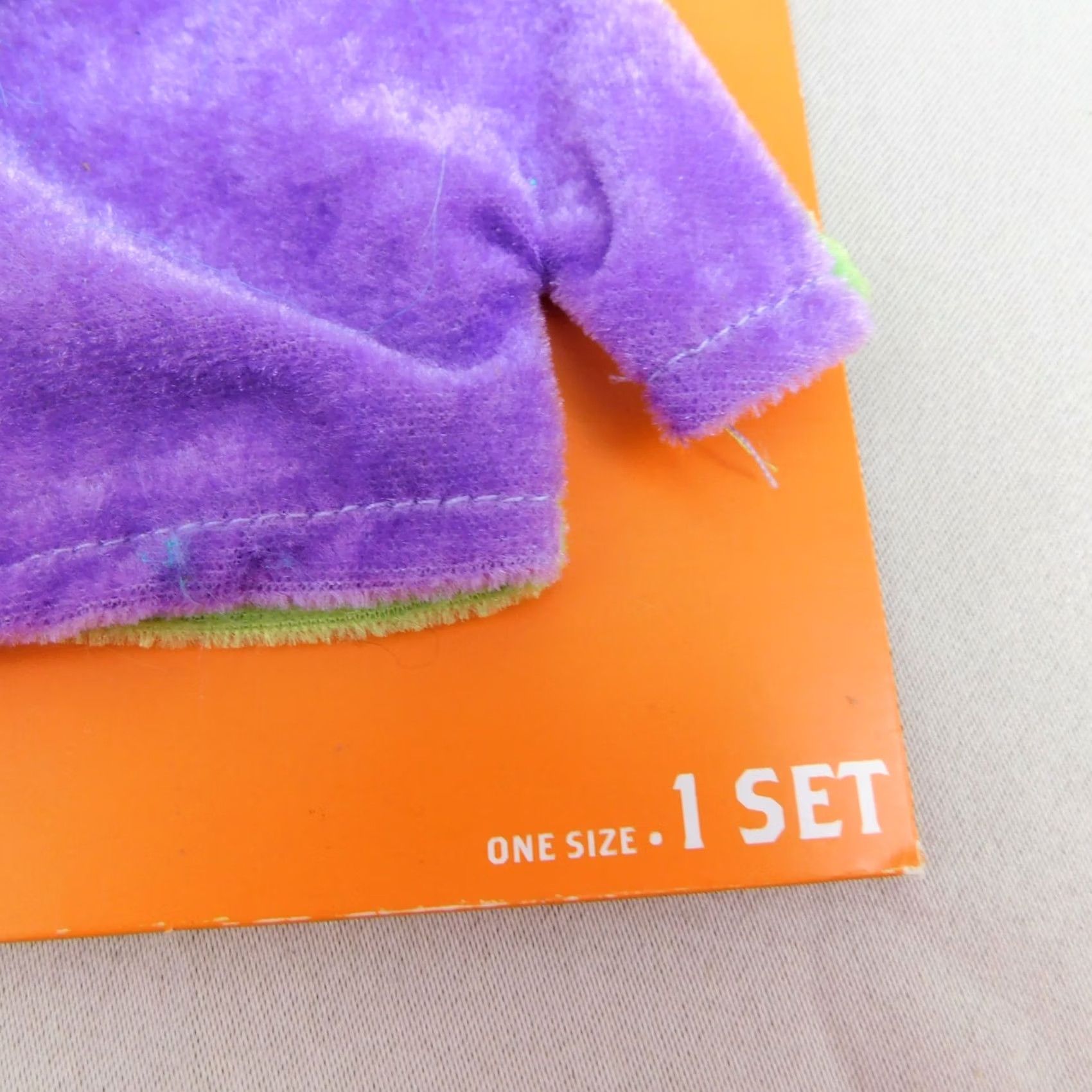 Vintage Monster Headband Gloves & Tail Halloween Costume Accessory Kit Adult OS #6380 Size ONE SIZE - 4 Thumbnail