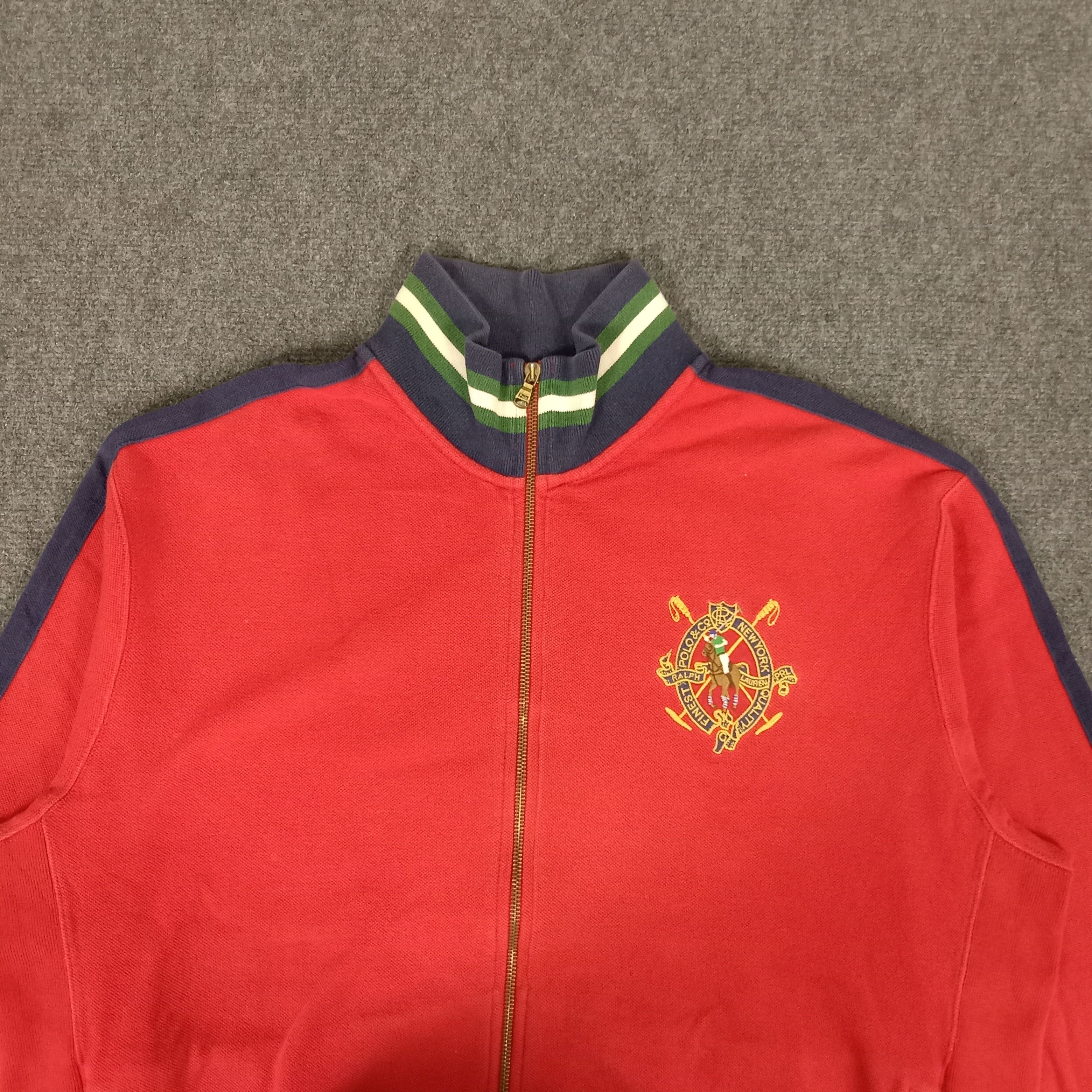 Polo Ralph Lauren × Vintage Polo by Ralph Lauren Logo Style Sweaters Jacket Size US XL / EU 56 / 4 - 2 Thumbnail