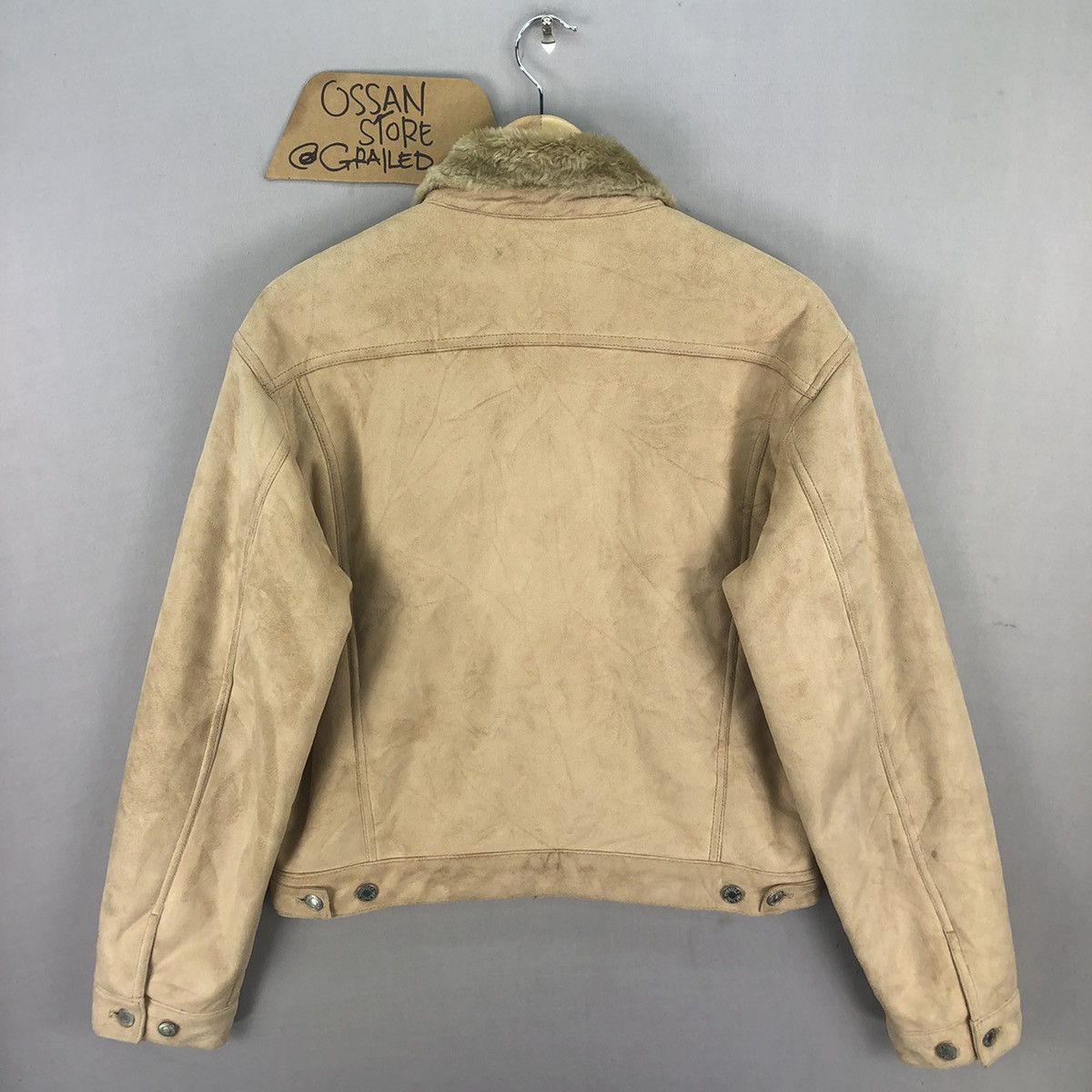 Japanese Brand Vintage Point Chary Moleskin Biker Jacket Size US M / EU 48-50 / 2 - 8 Thumbnail
