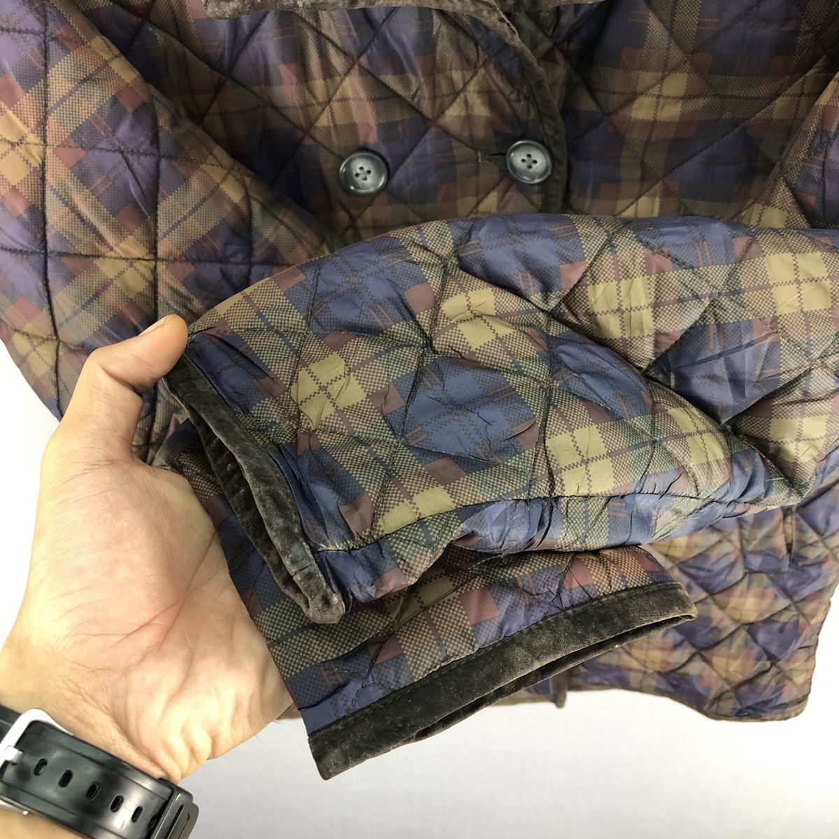 Eddie Bauer Vintage Eddie Bauer Double Breasted Quilted Jacket Size US S / EU 44-46 / 1 - 7 Thumbnail