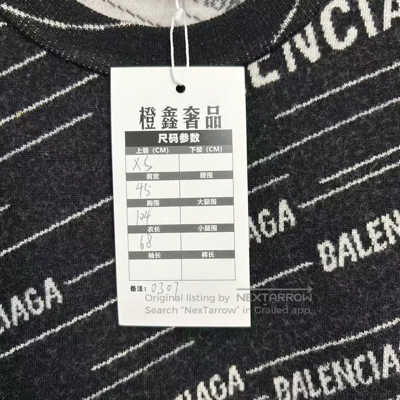 Balenciaga Balenciaga Classic barrage sweater/XS Size US XS / EU 42 / 0 - 5 Thumbnail