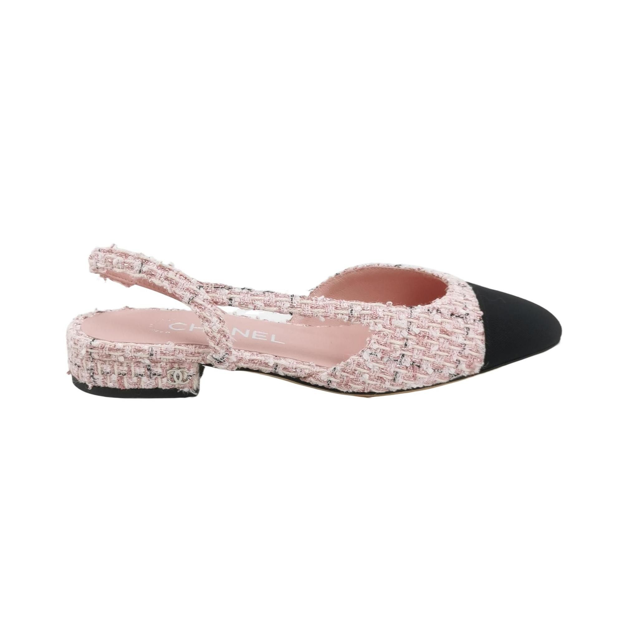 Chanel Chanel Women 5-5 Flats Size US 5.5 / IT 35.5 - 1 Thumbnail