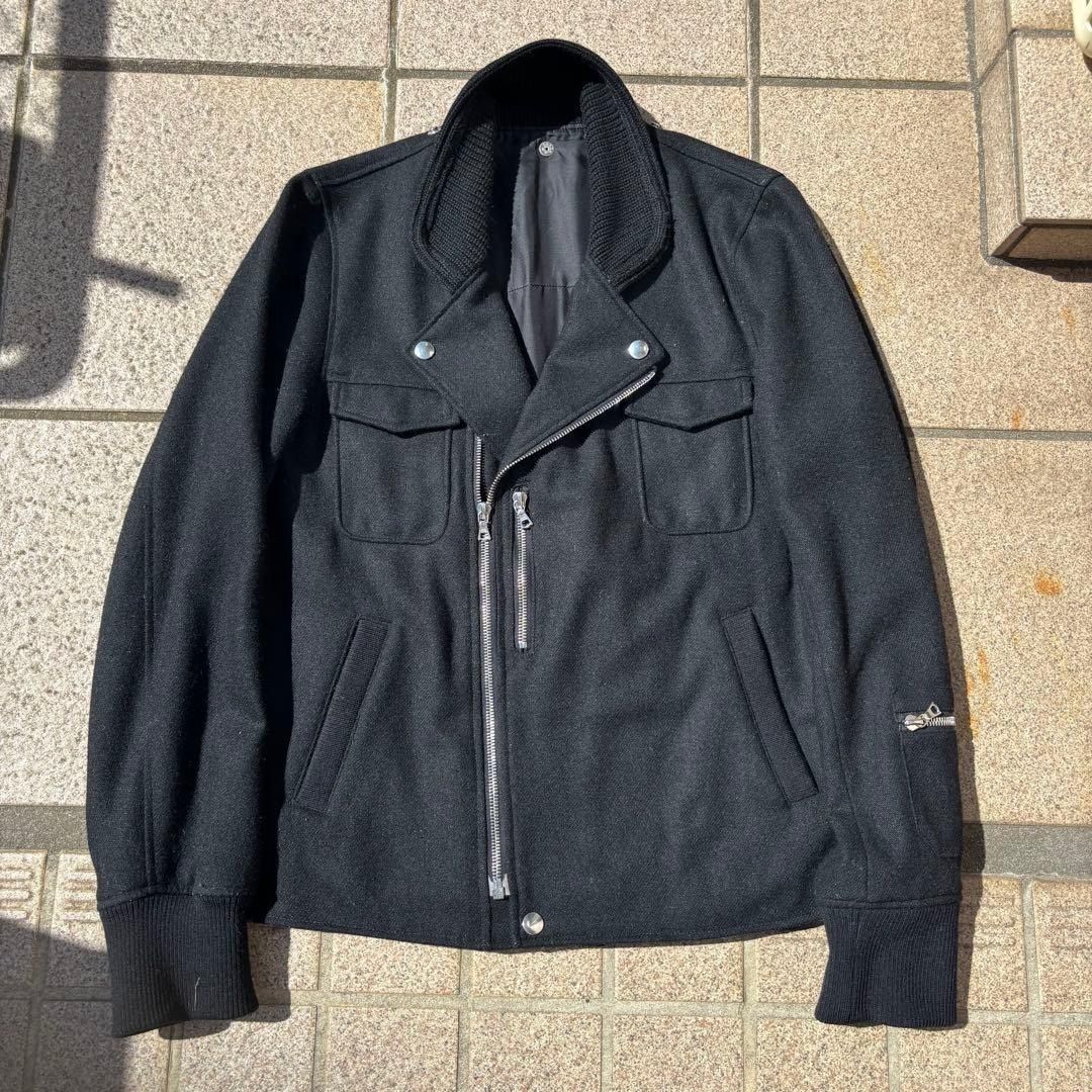 Undercover 07AW separate leather and wool jacket 2 Size US M / EU 48-50 / 2 - 3 Thumbnail
