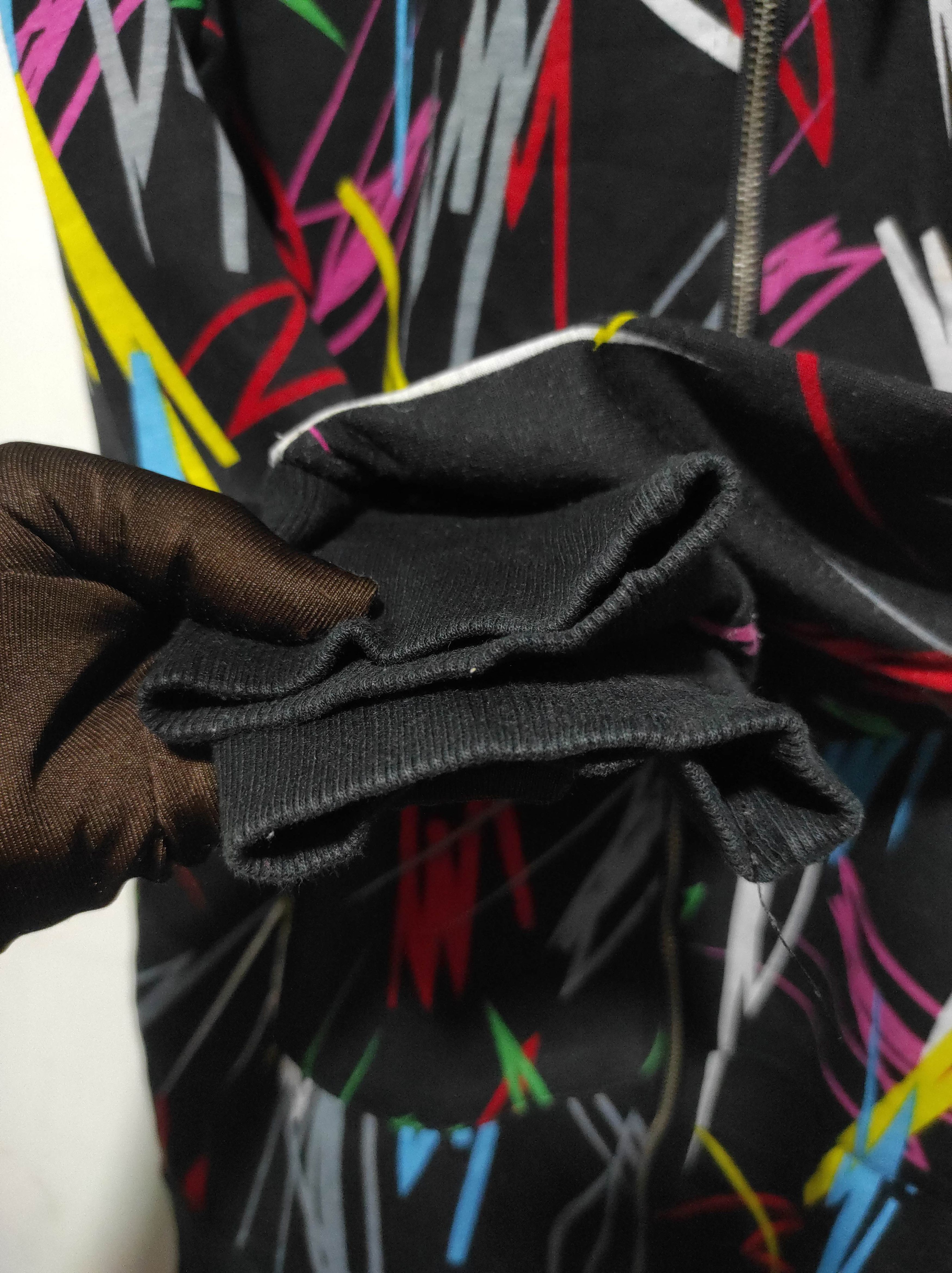 Japanese Brand Multicolor double zip fur hoodie ifsix LGB style Size US M / EU 48-50 / 2 - 10 Thumbnail