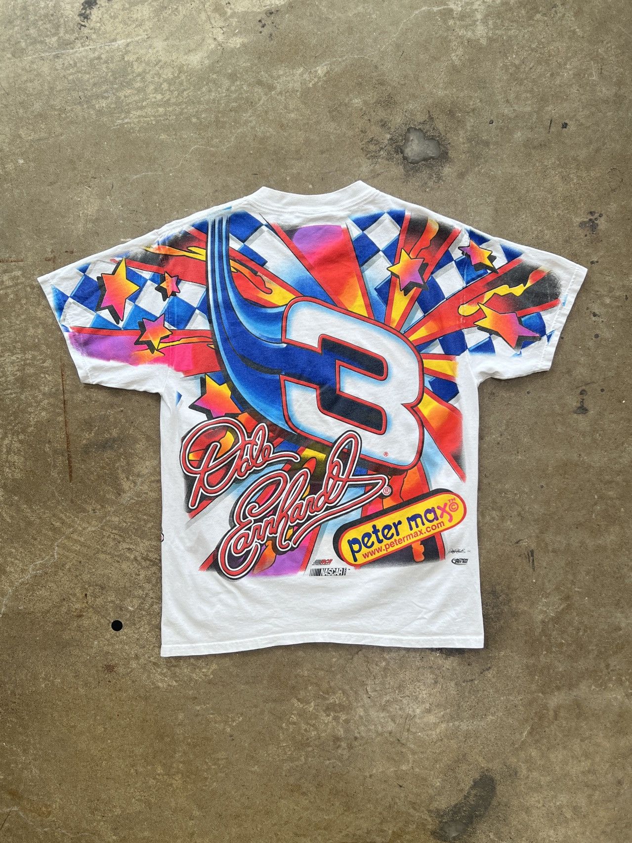 NASCAR Vintage 2000 NASCAR AOP Dale Earnhardt GoodWrench Tee Medium Size US M / EU 48-50 / 2 - 5 Thumbnail