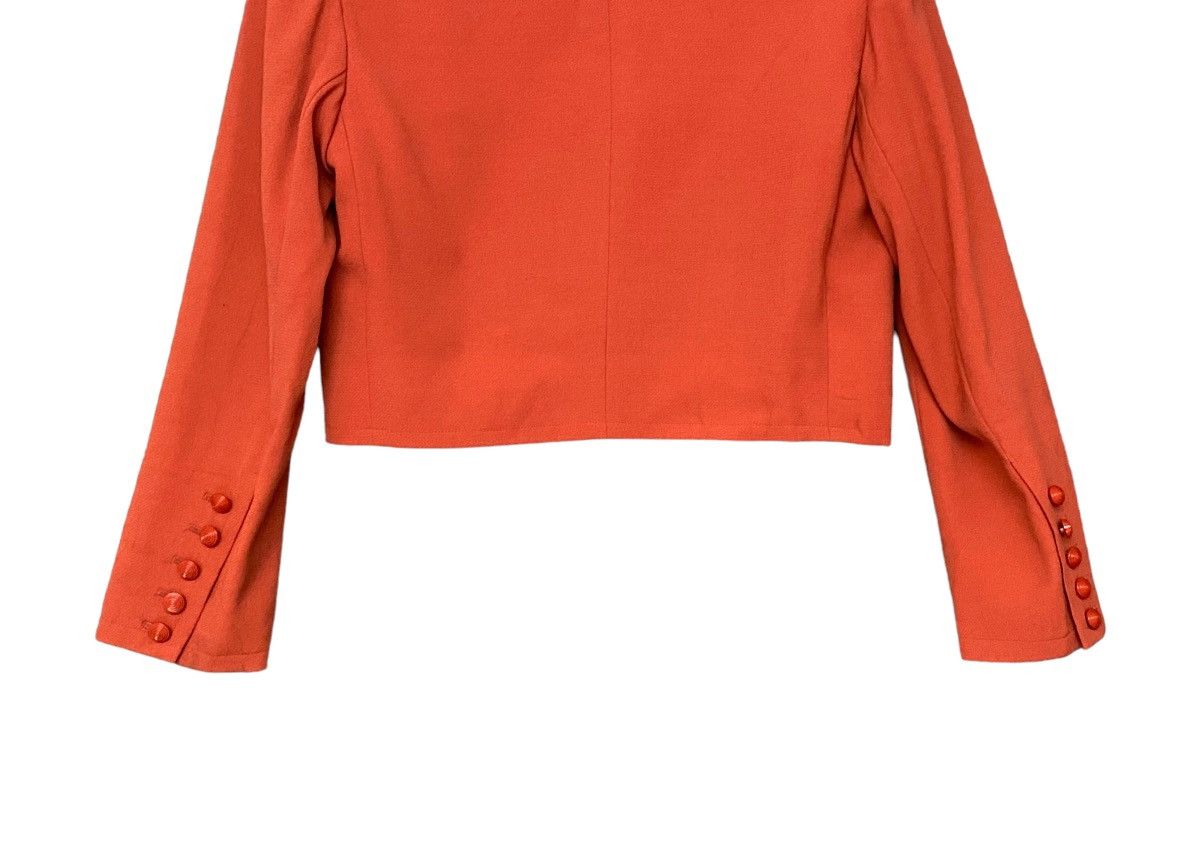 Yves Saint Laurent Vintage Brand YvesSaintLaurent Half Blazer 1990s Size S / US 4 / IT 40 - 7 Thumbnail