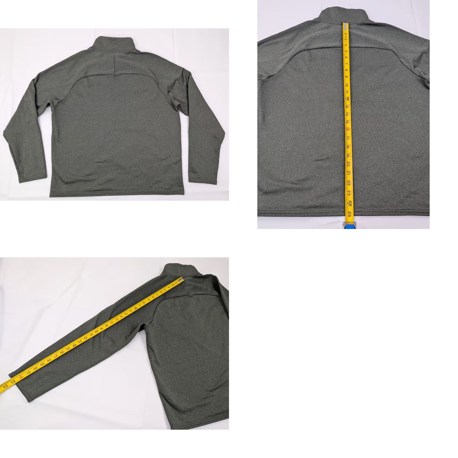 Vintage L.L. Bean Fleece Pullover Sweatshirt 1/4 Zip Men L Green Outdoor Comfort Regular Fit Size US L / EU 52-54 / 3 - 8 Thumbnail