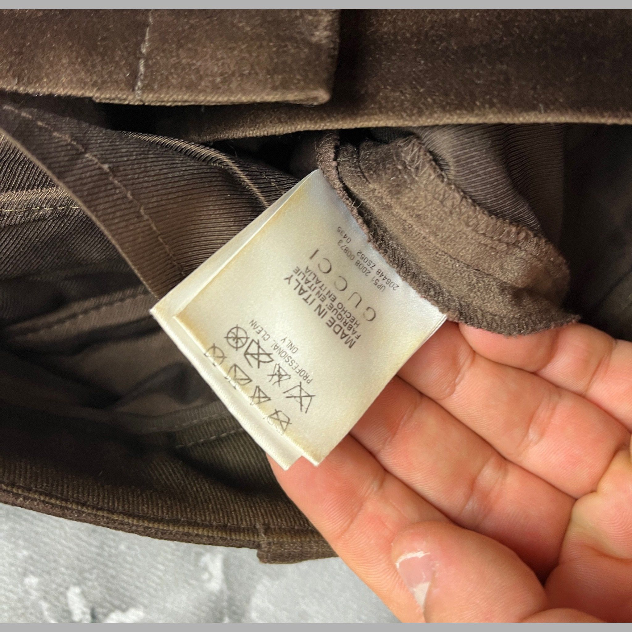 Gucci Pantaloni Gucci Velluto Liscio – 38 IT Size US 26 / EU 42 - 4 Thumbnail