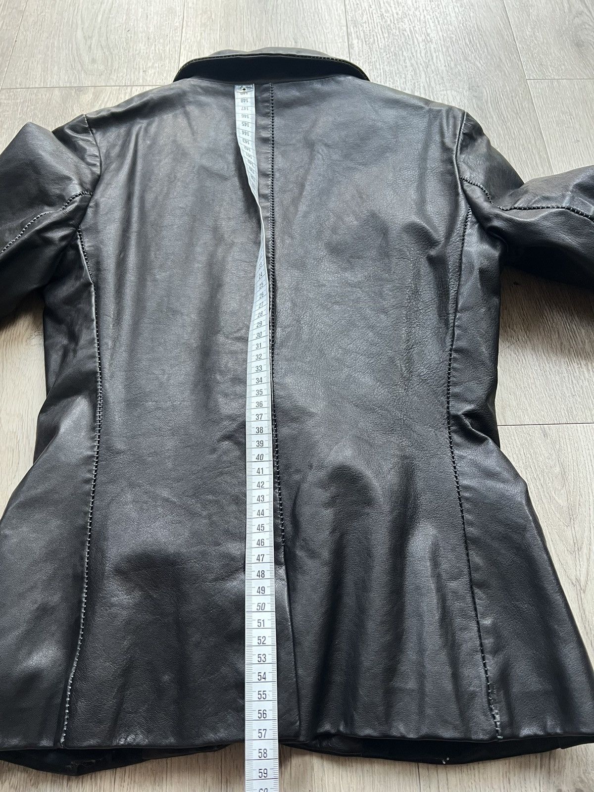10sei0otto Dieciseizerootto leather blazer Size M / US 6-8 / IT 42-44 - 8 Thumbnail