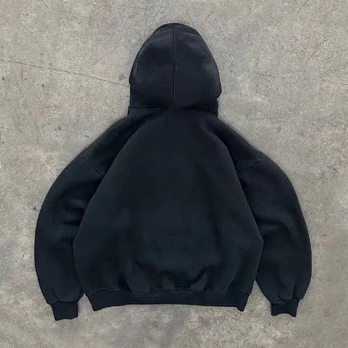 Designer Hoodie Black vintage letter print cotton hoodie Size US L / EU 52-54 / 3 - 4 Thumbnail