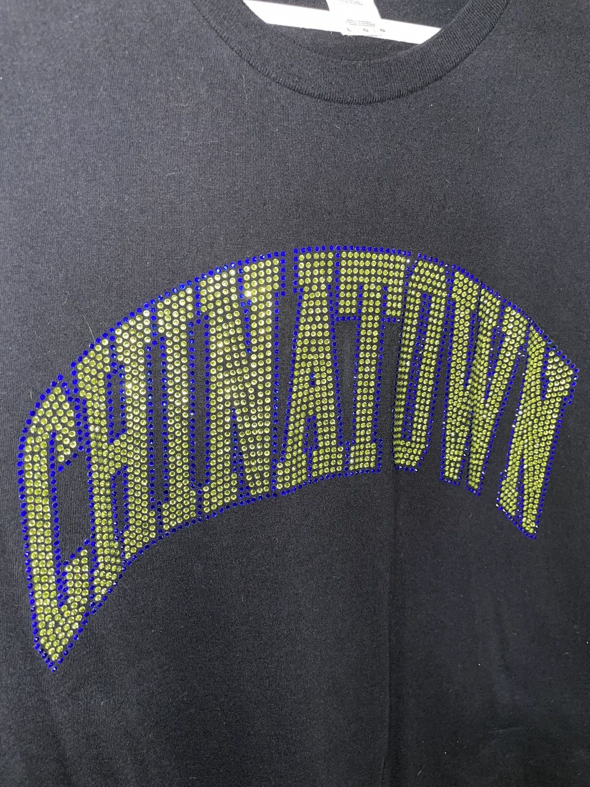 Market Chinatown market rhinestone t-shirt. Size US L / EU 52-54 / 3 - 4 Thumbnail