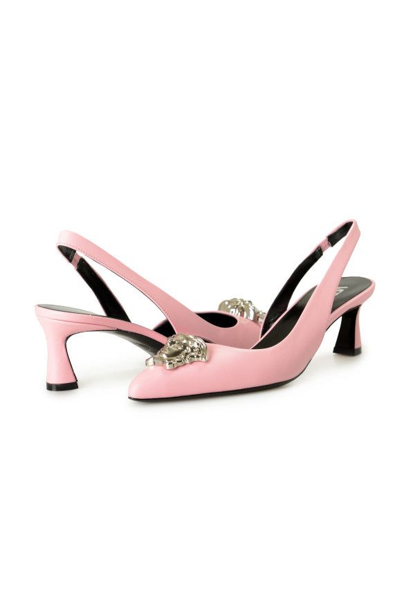 Versace o1y0226 Leather Pumps in Pink Size US 8 / IT 38 - 5 Thumbnail