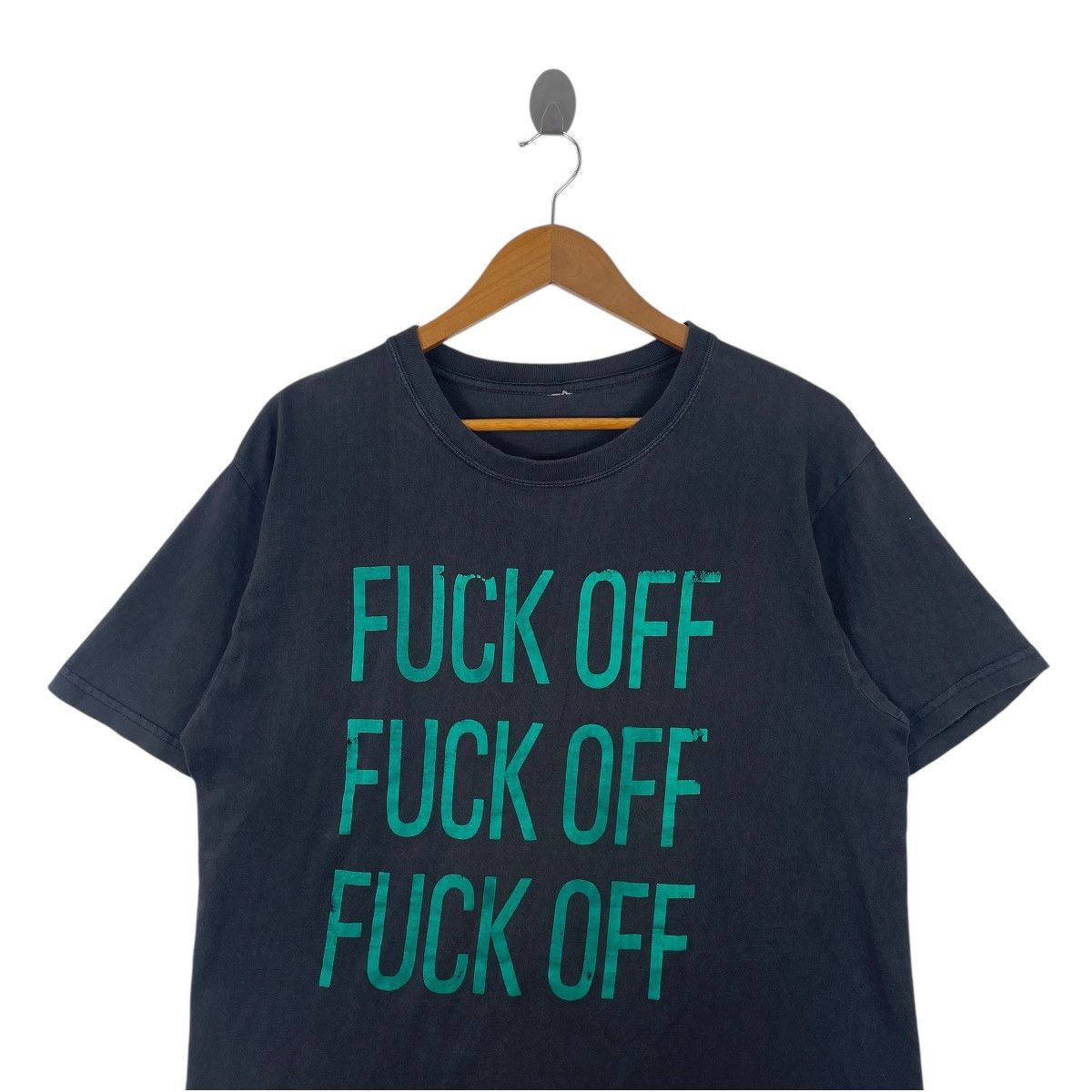 Other Vintage Fuckoff Tee Shirt Size US L / EU 52-54 / 3 - 2 Thumbnail