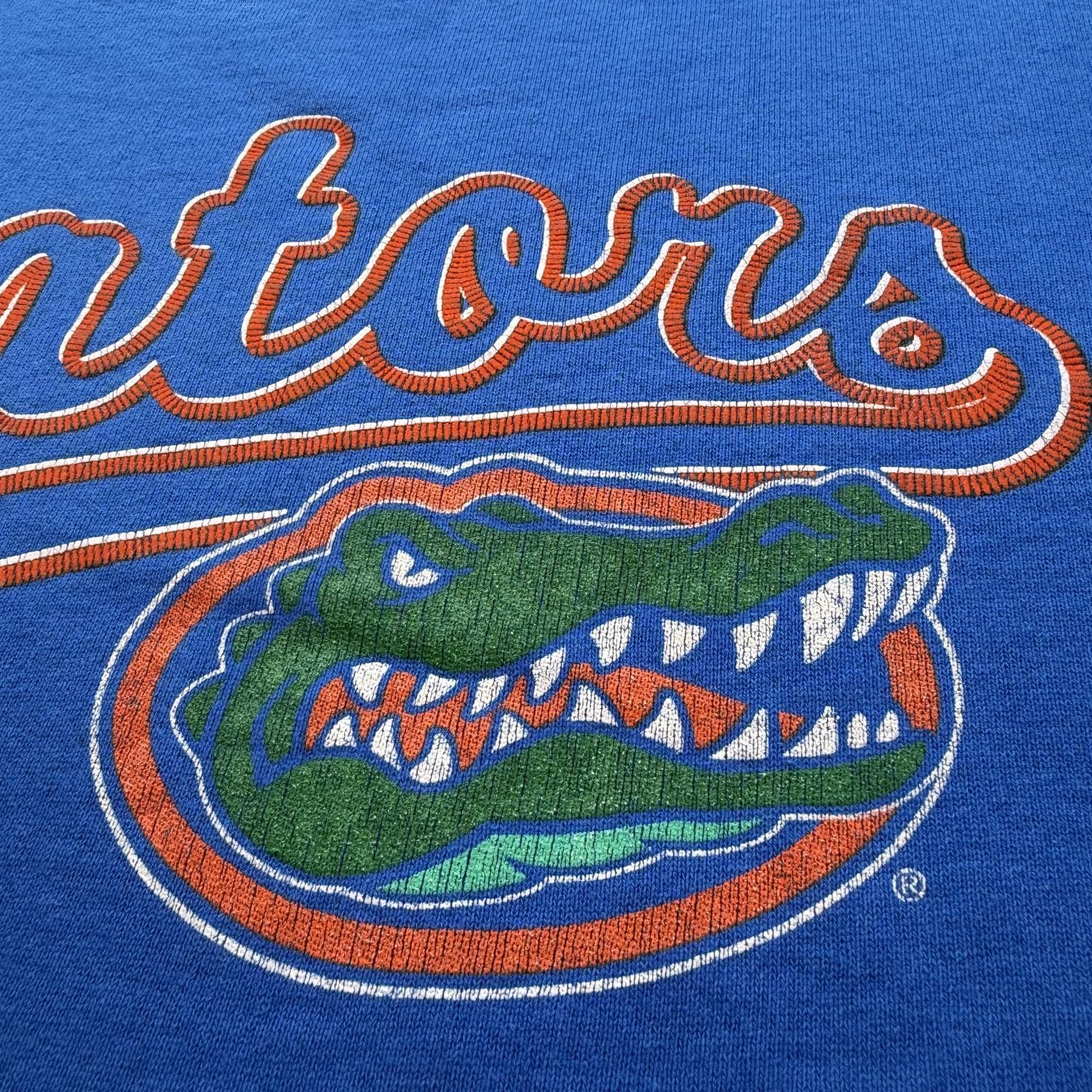 Pro Player Vintage 90s Florida Gators Crewneck Sweatshirt Blue USA XXL Size US XXL / EU 58 / 5 - 5 Thumbnail
