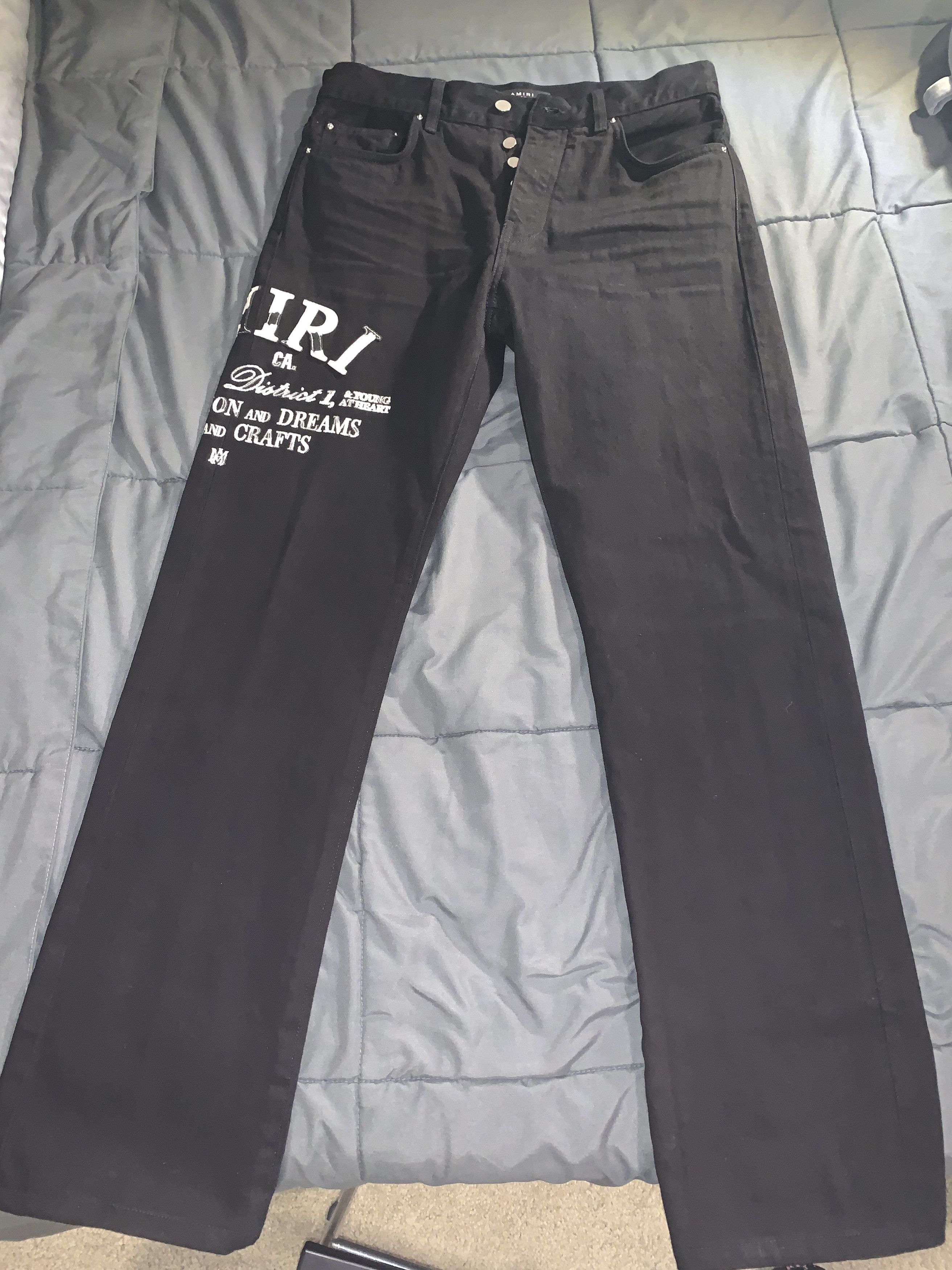 Amiri AMIRI Black Arts District Jeans Size US 30 / EU 46 - 1 Thumbnail