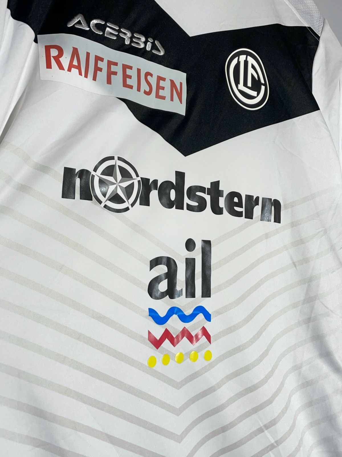 Other FC Lugano 2018/19 Acerbis Away Football Shirt Size US XL / EU 56 / 4 - 5 Thumbnail