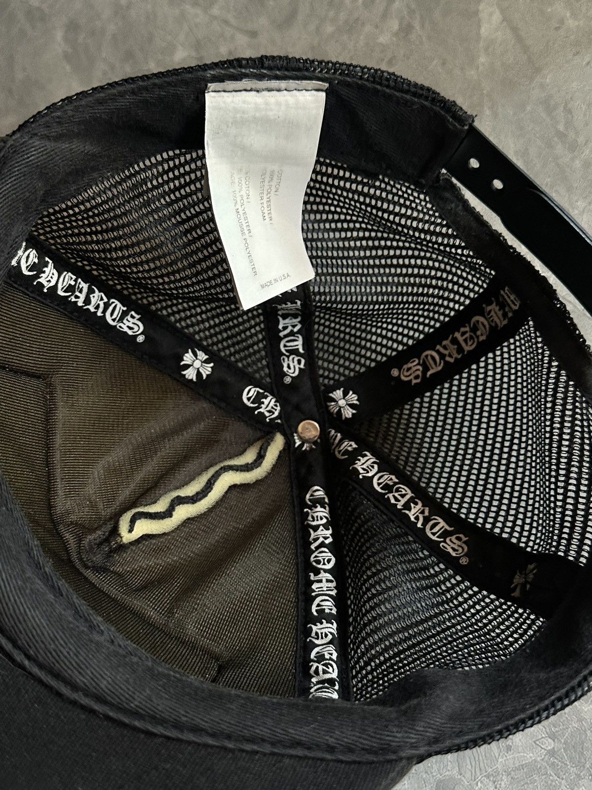 Chrome Hearts Chrome Hearts Trucker F*CK Size ONE SIZE - 4 Thumbnail