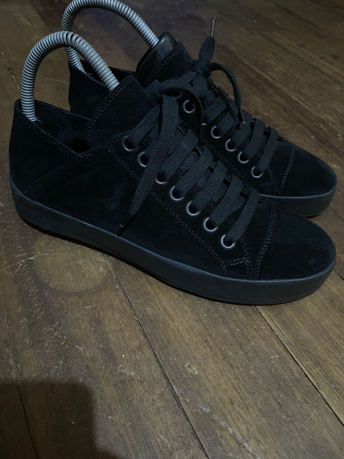 Ann Demeulemeester Ann Demeulemeester suede low-top trainer Size US 8 / IT 38 - 2 Thumbnail